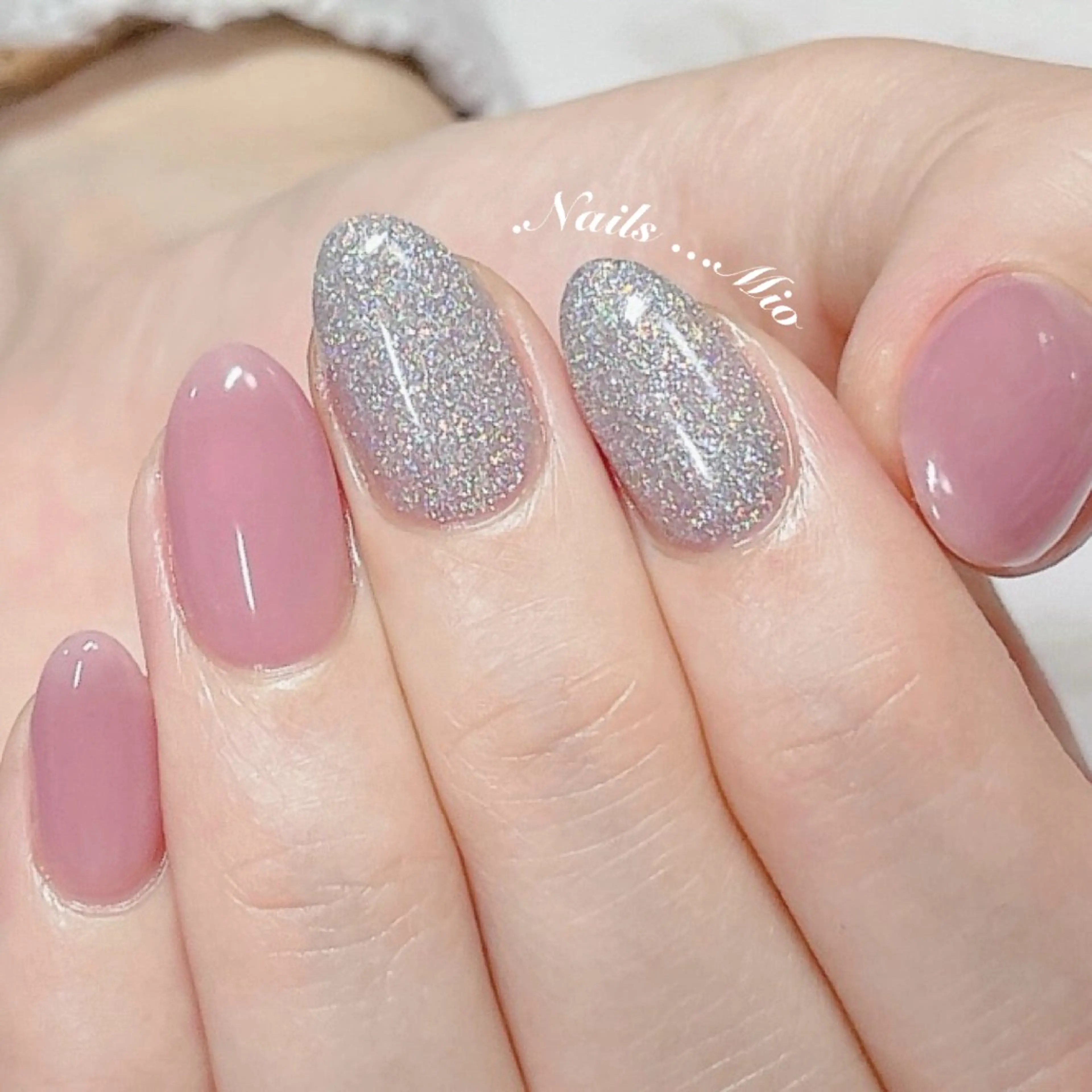 ネイル ジェルネイル ワンカラーネイル .Nails Mio 赤羽西ネイルサロンのネイルデザイン