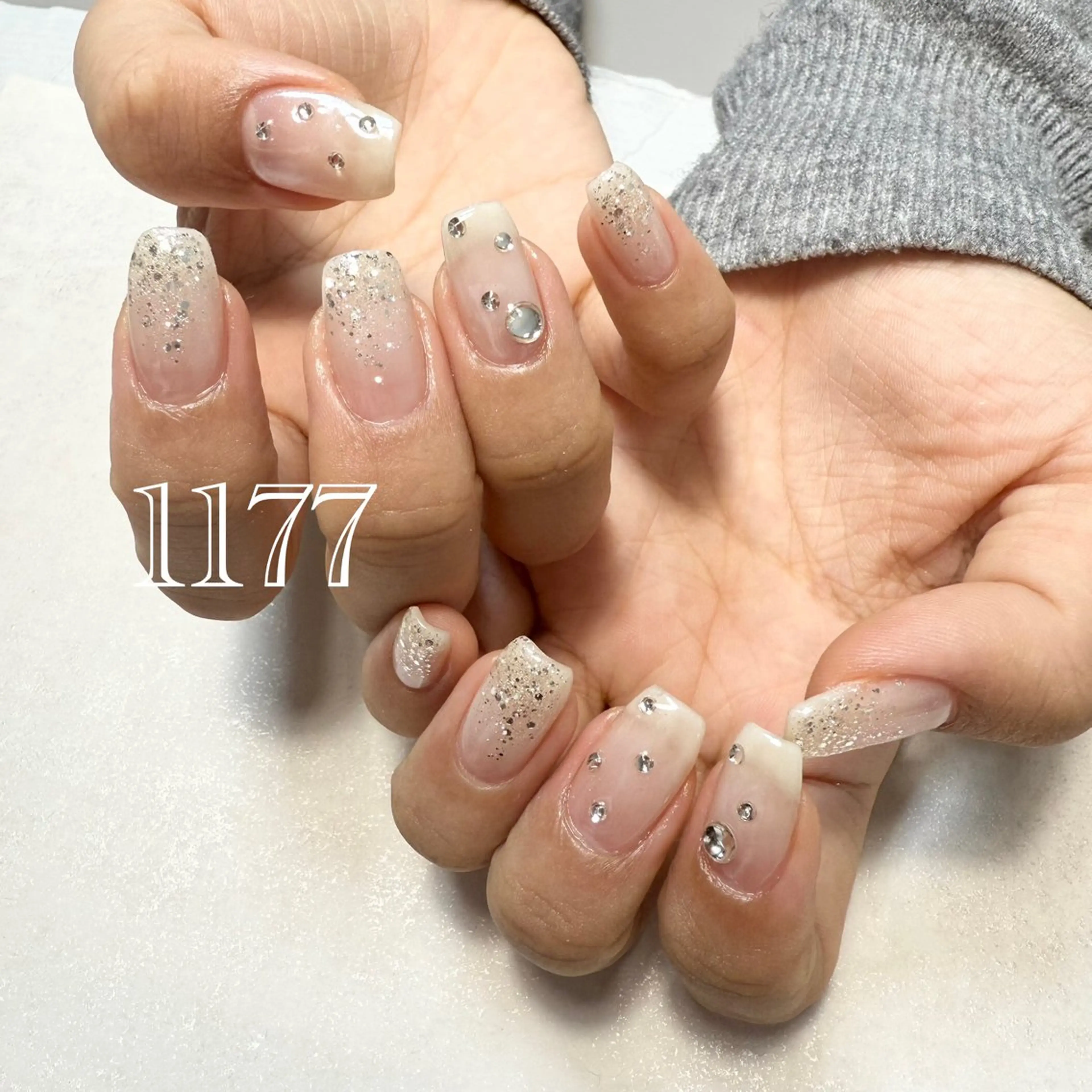 ネイル ハンドネイル nailsalon 1177のネイルデザイン