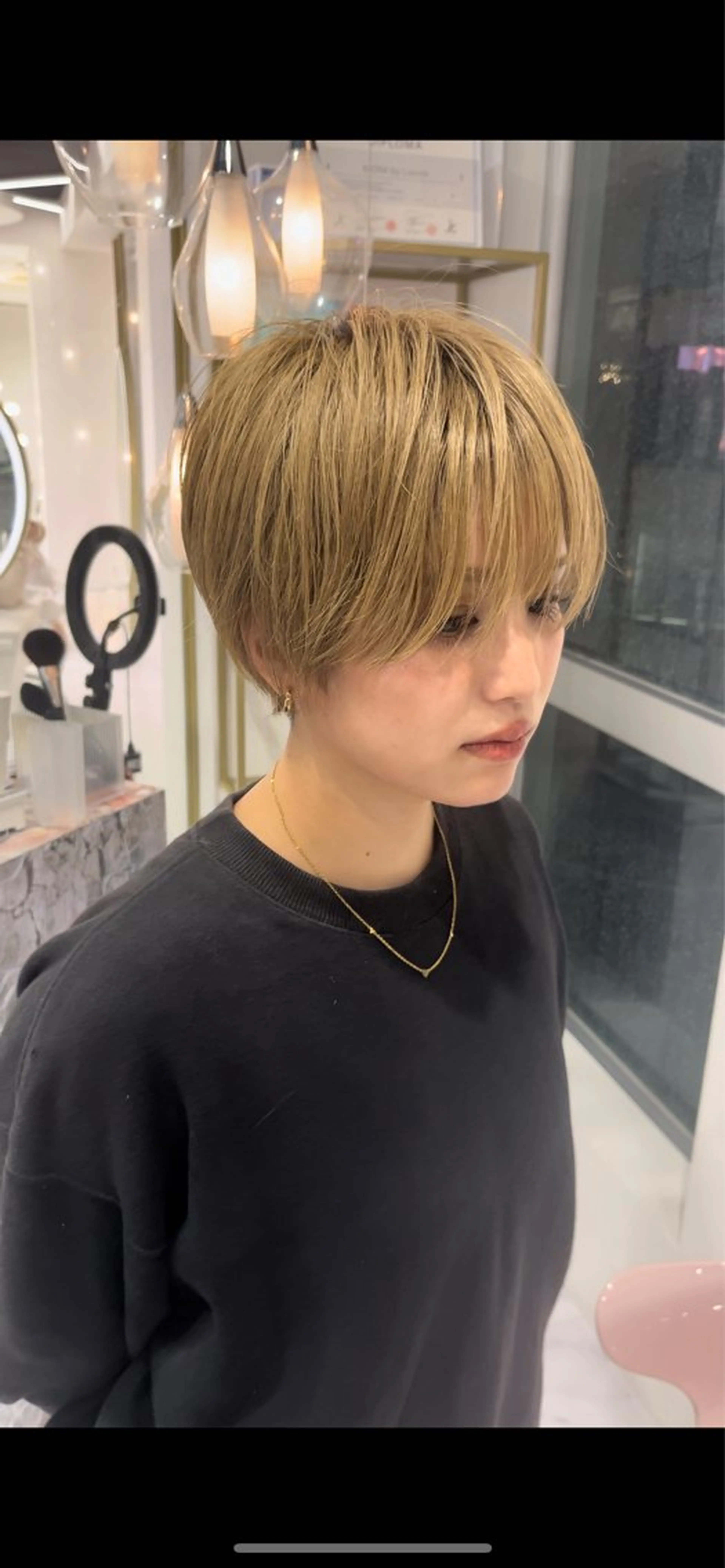 ショート カラー ブリーチ ハイトーンカラー ショートヘア カット ヘアカラー 🌟TOSHI/透明 感カラー/ショートのヘアスタイル