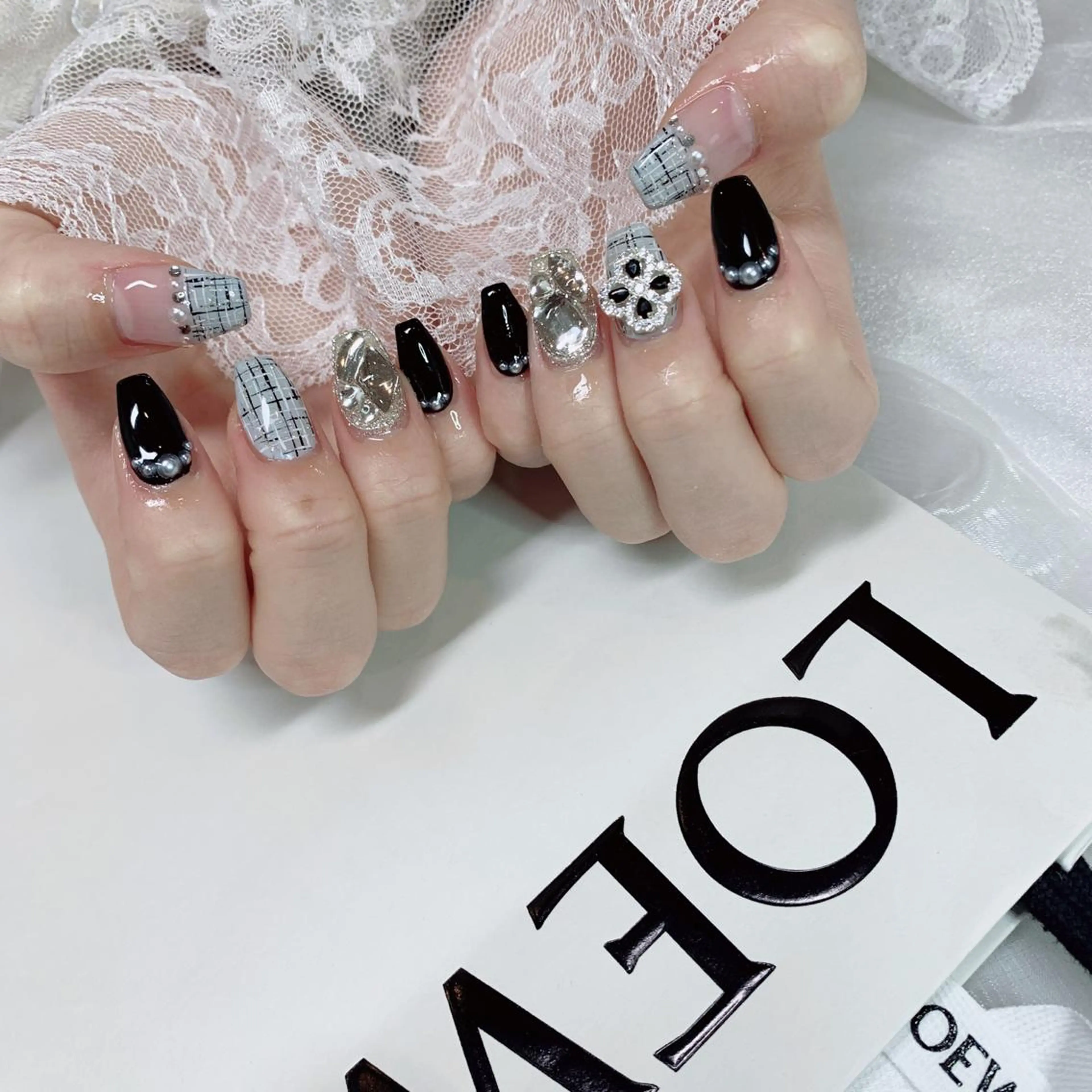 ネイル ハンドネイル La neige* yuki 🐩🌙のネイルデザイン