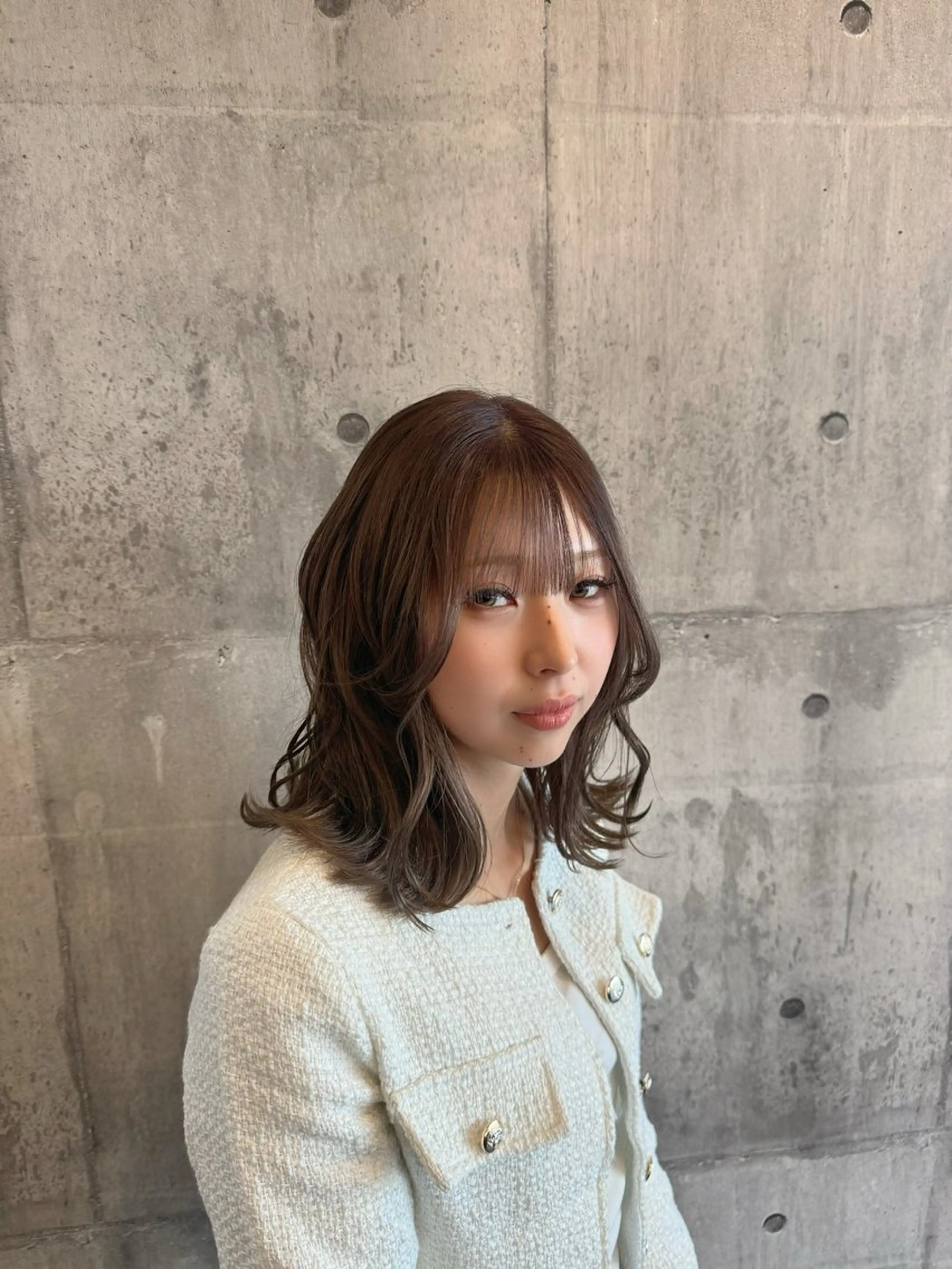 セミロング カット トリートメント yuimarl切田 はじめ✨のヘアスタイル