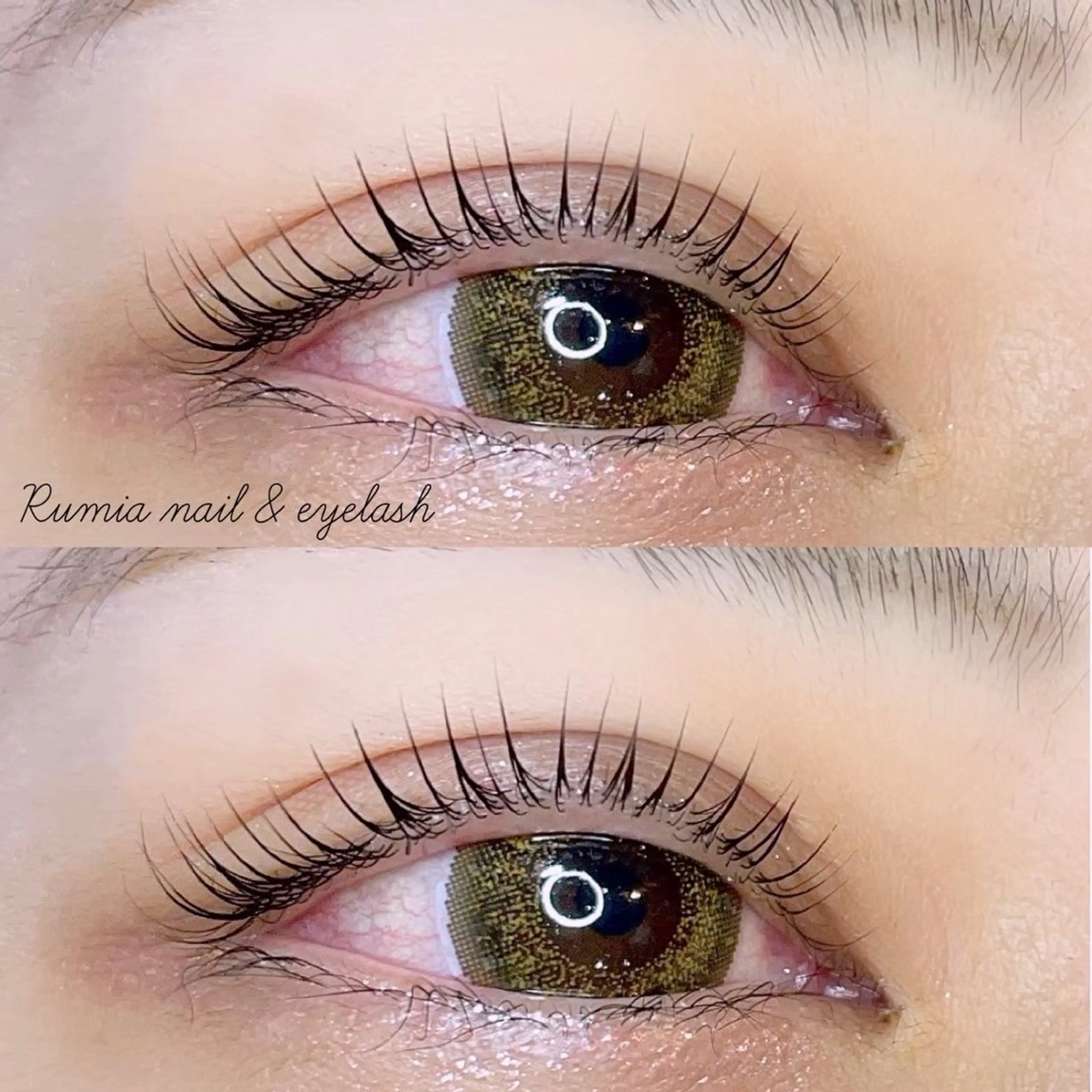 マツエク・マツパ 韓国風マツエク ナチュラル パリジェンヌラッシュリフト まつげパーマ 一重×まつ毛パーマ Rumia Salonのエステ・リラクイメージ