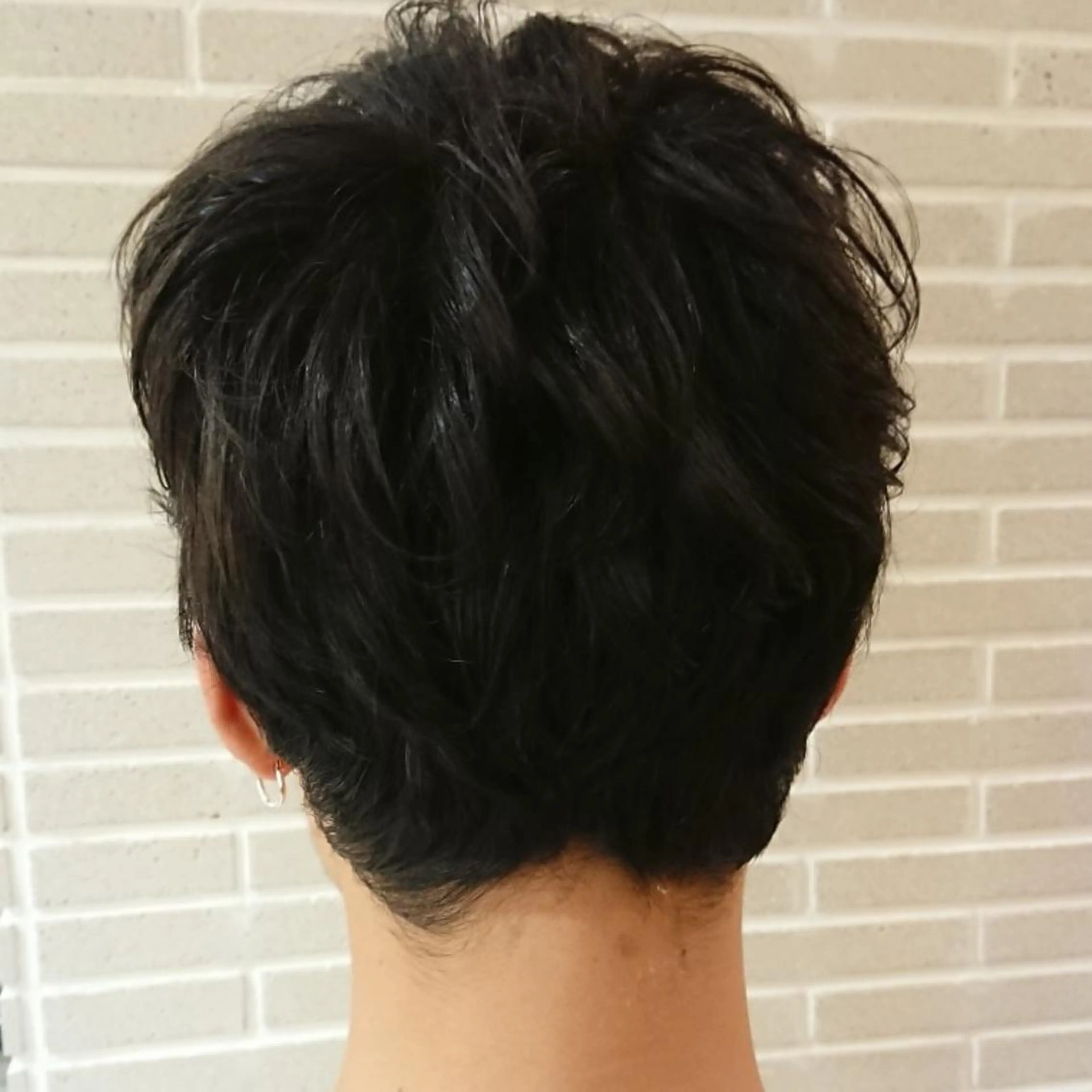 メンズ カット パーマ ブリーチ/ヘアケア/ 艶髪/イギチハルのヘアスタイル