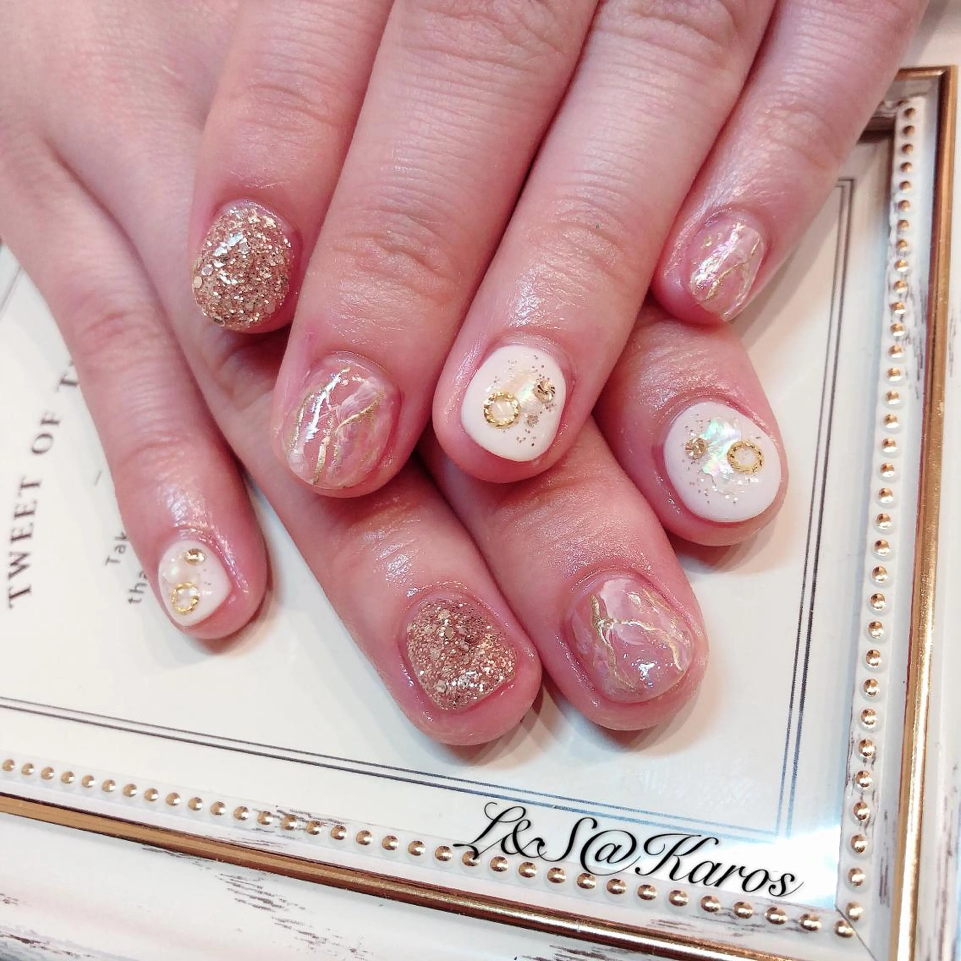 ネイル ハンドネイル L&S@ Karosのネイルデザイン