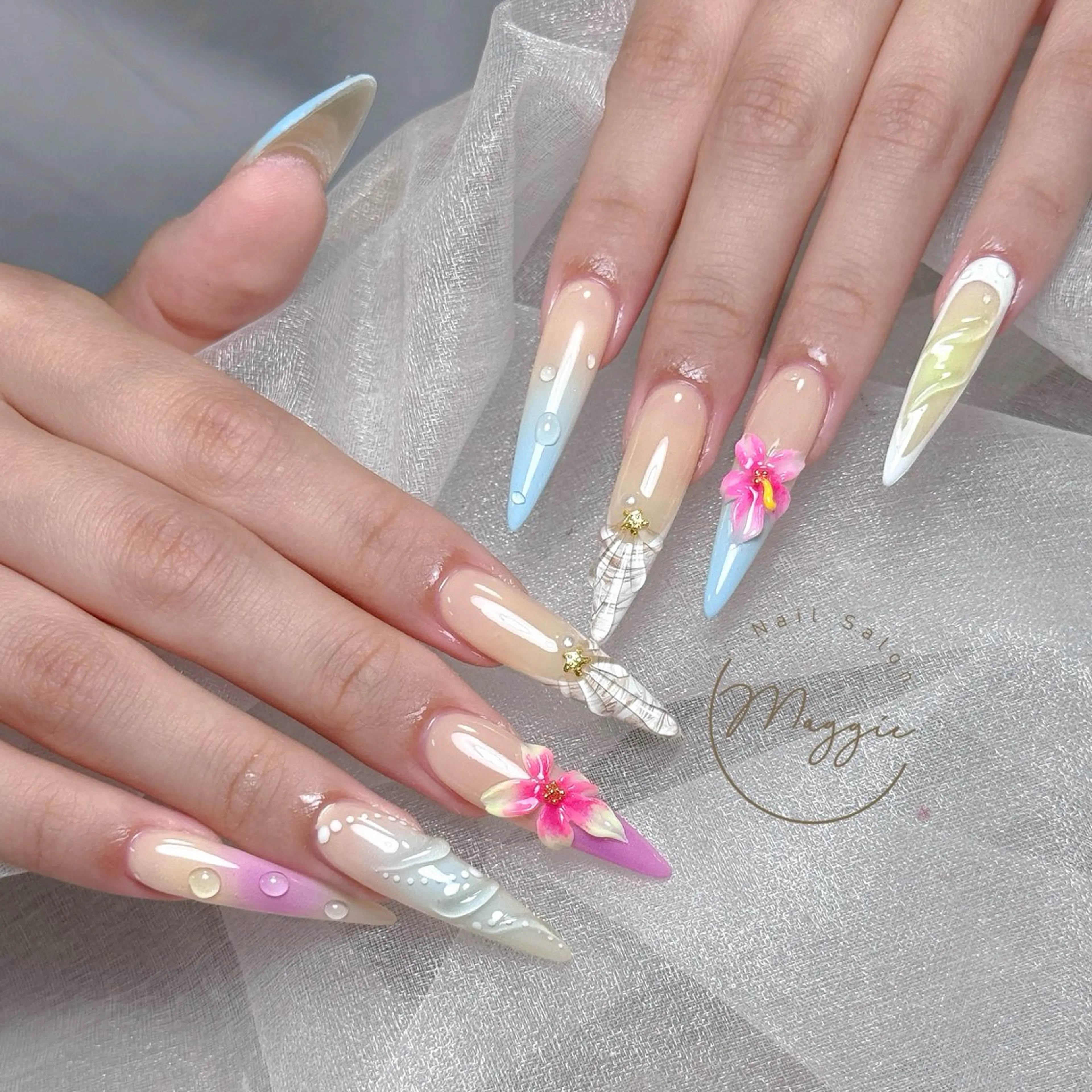 ネイル ハンドネイル Maggie Nail🦩のネイルデザイン