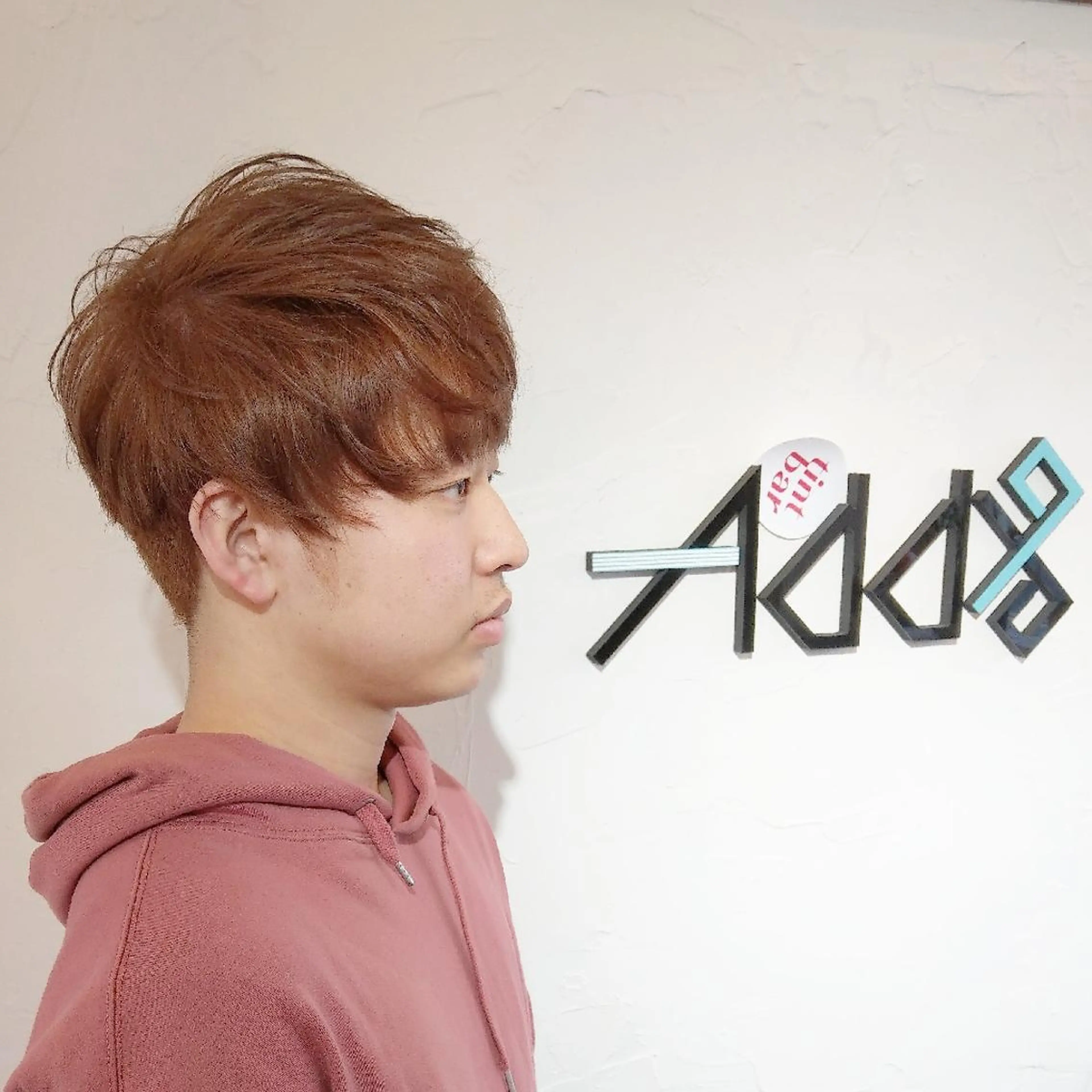 ショート カラー メンズ メンズハイライト メンズパーマ メンズツイストパーマ アディクシーカラー ハイライトカラー ヘアカラー トリートメント Add9 柳田健登のヘアスタイル