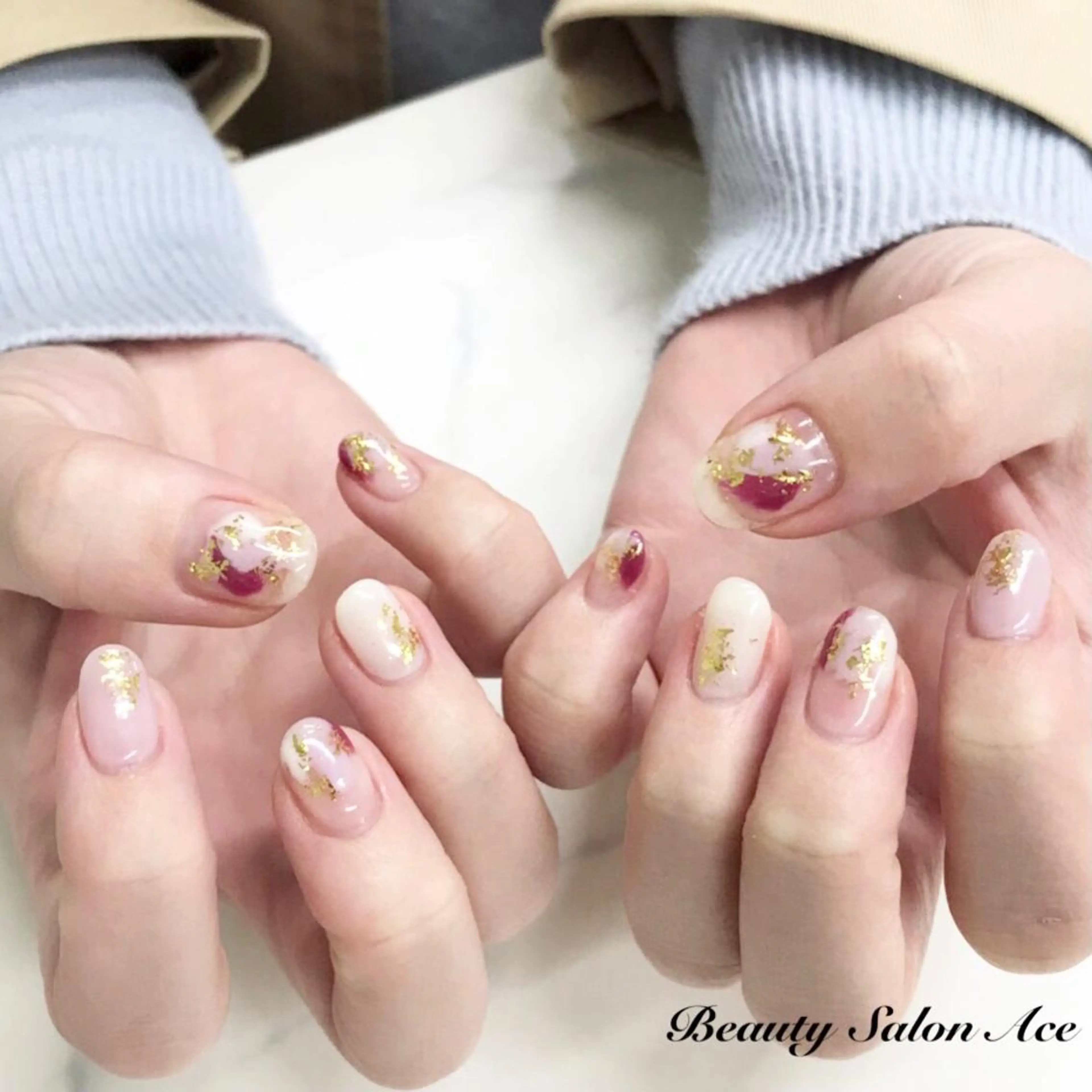 ネイル ハンドネイル ハンドケア 池袋フィルイン Ace♡Nailのネイルデザイン