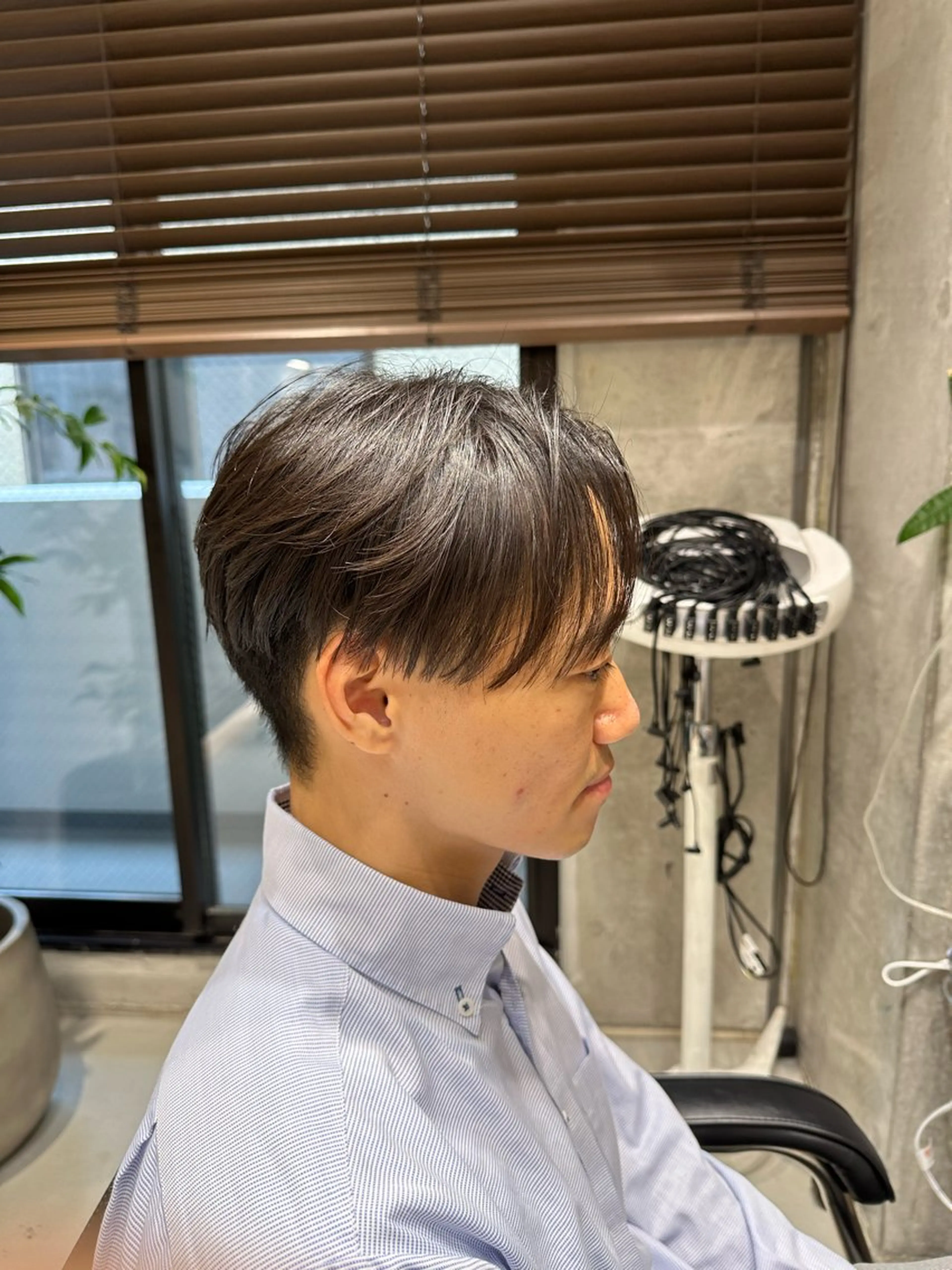 ショート カラー メンズ カット ヘアカラー 横浜/メンズ特化/ Farbe/田中颯斗のヘアスタイル