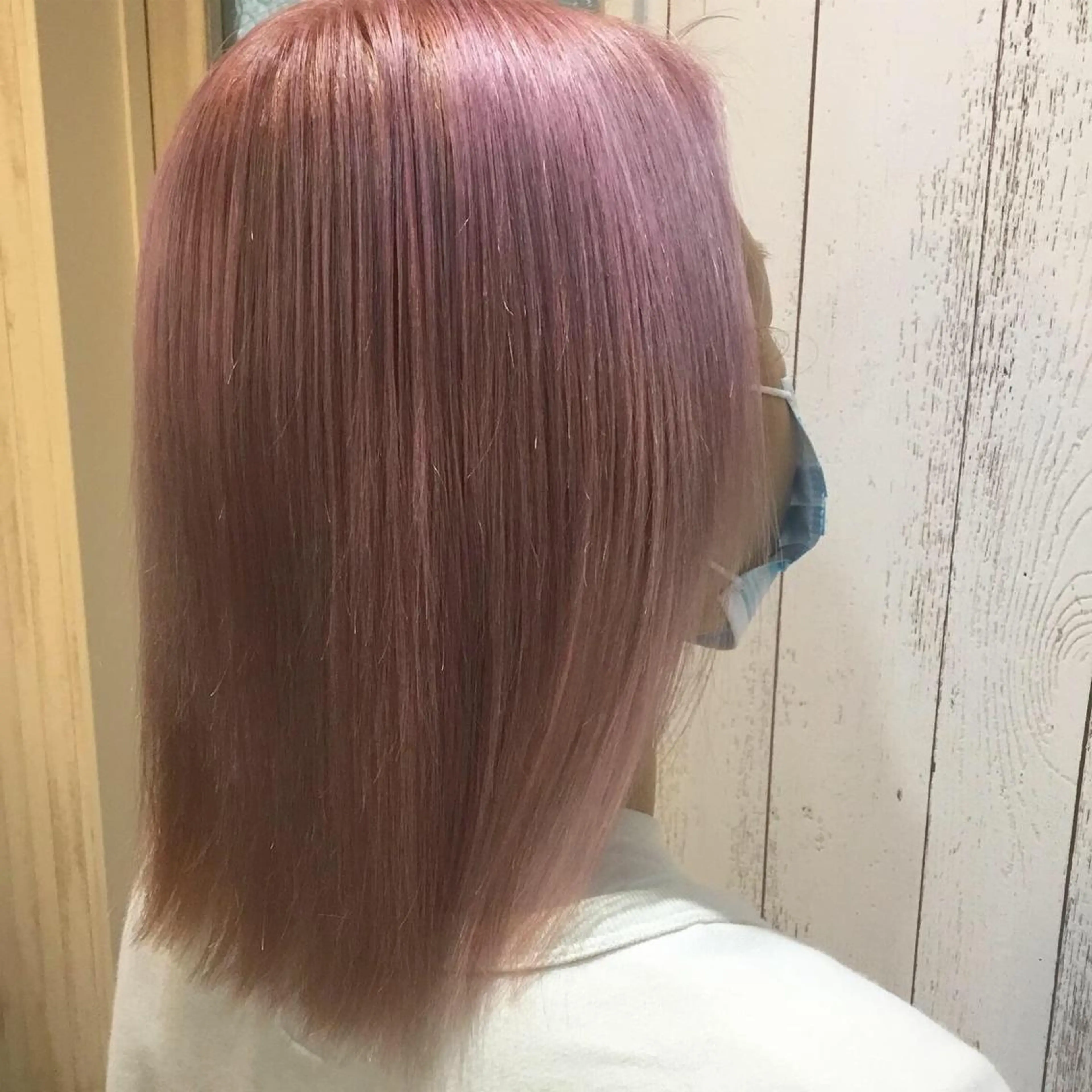 セミロング カラー embrace エンブレイスのヘアスタイル