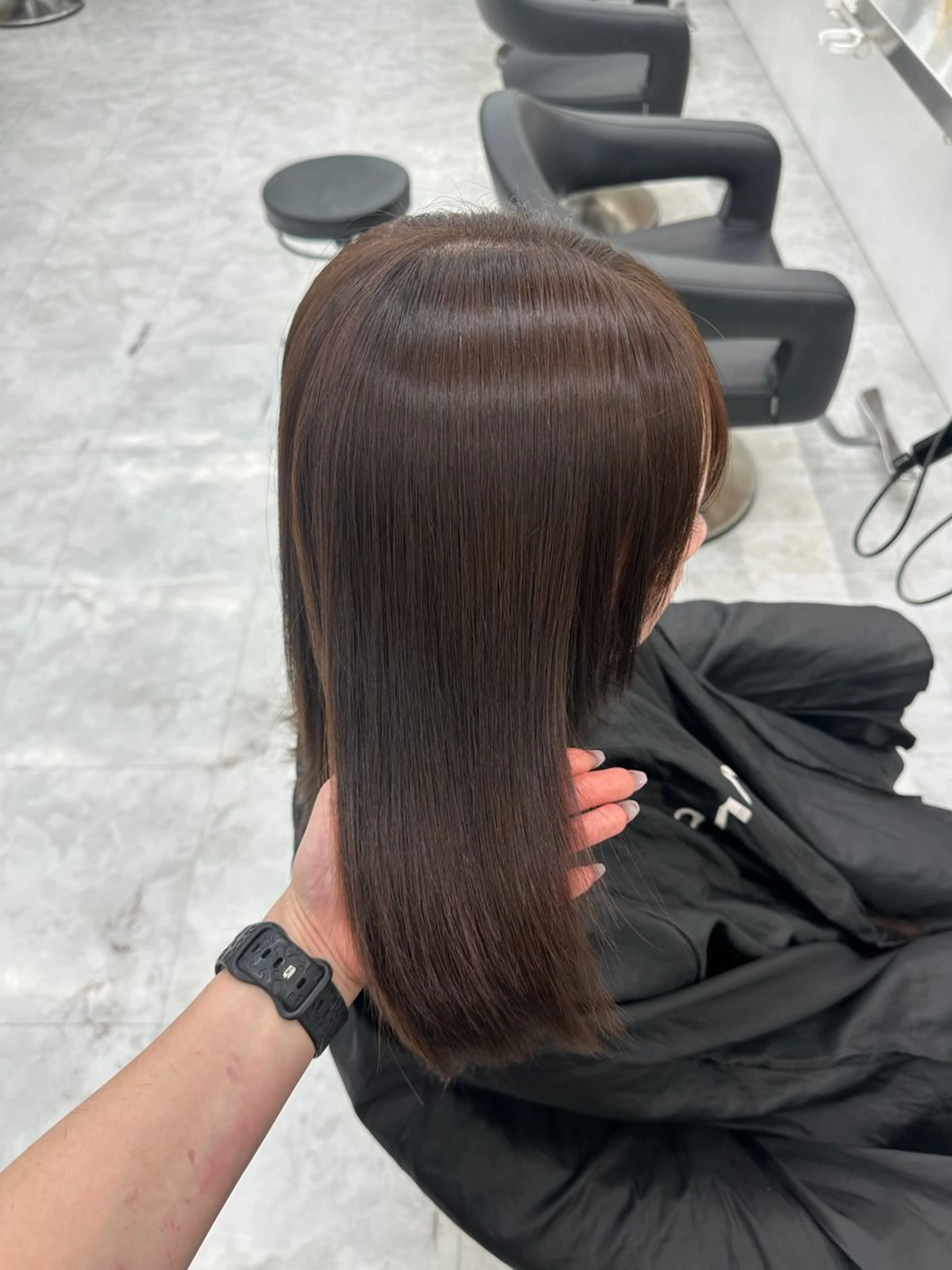 カラー ヘアカラー トリートメント 透ける透明感カラー 🎀anju/渋谷のヘアスタイル