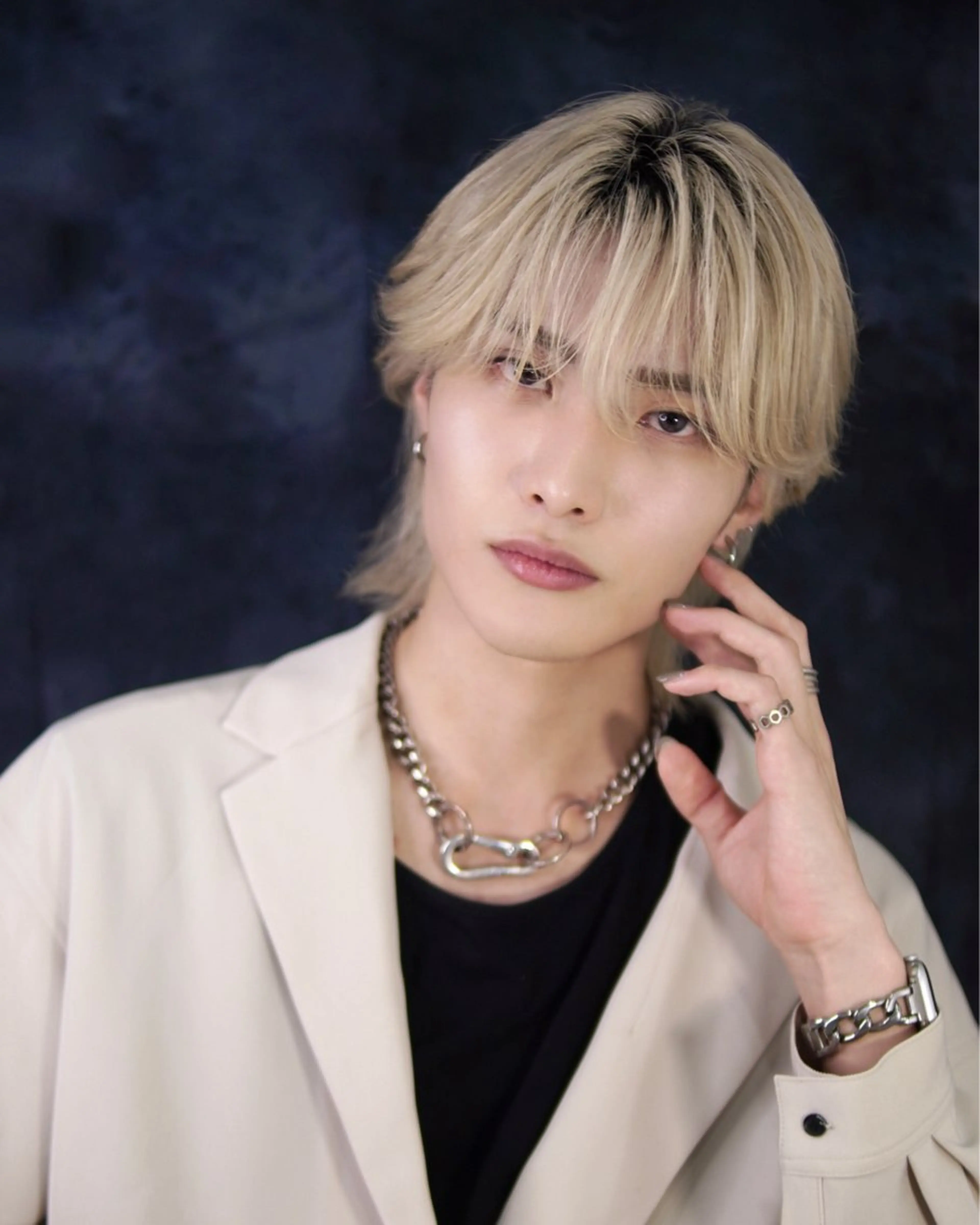 メンズ ヘアカラー メンズ/心斎橋 /韓流/藤本理希のヘアスタイル