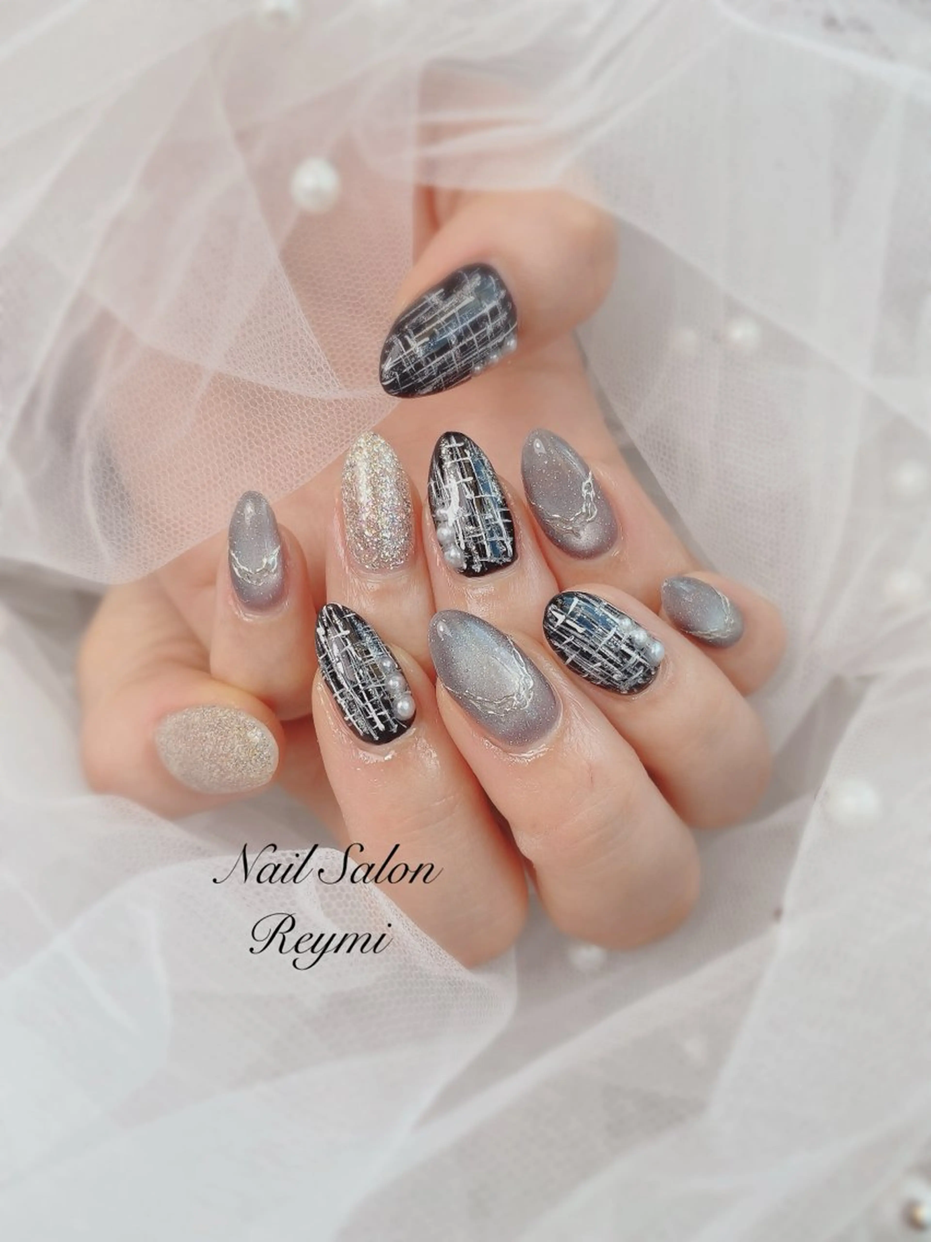 ネイル ハンドネイル 佐藤 帆乃香のネイルデザイン