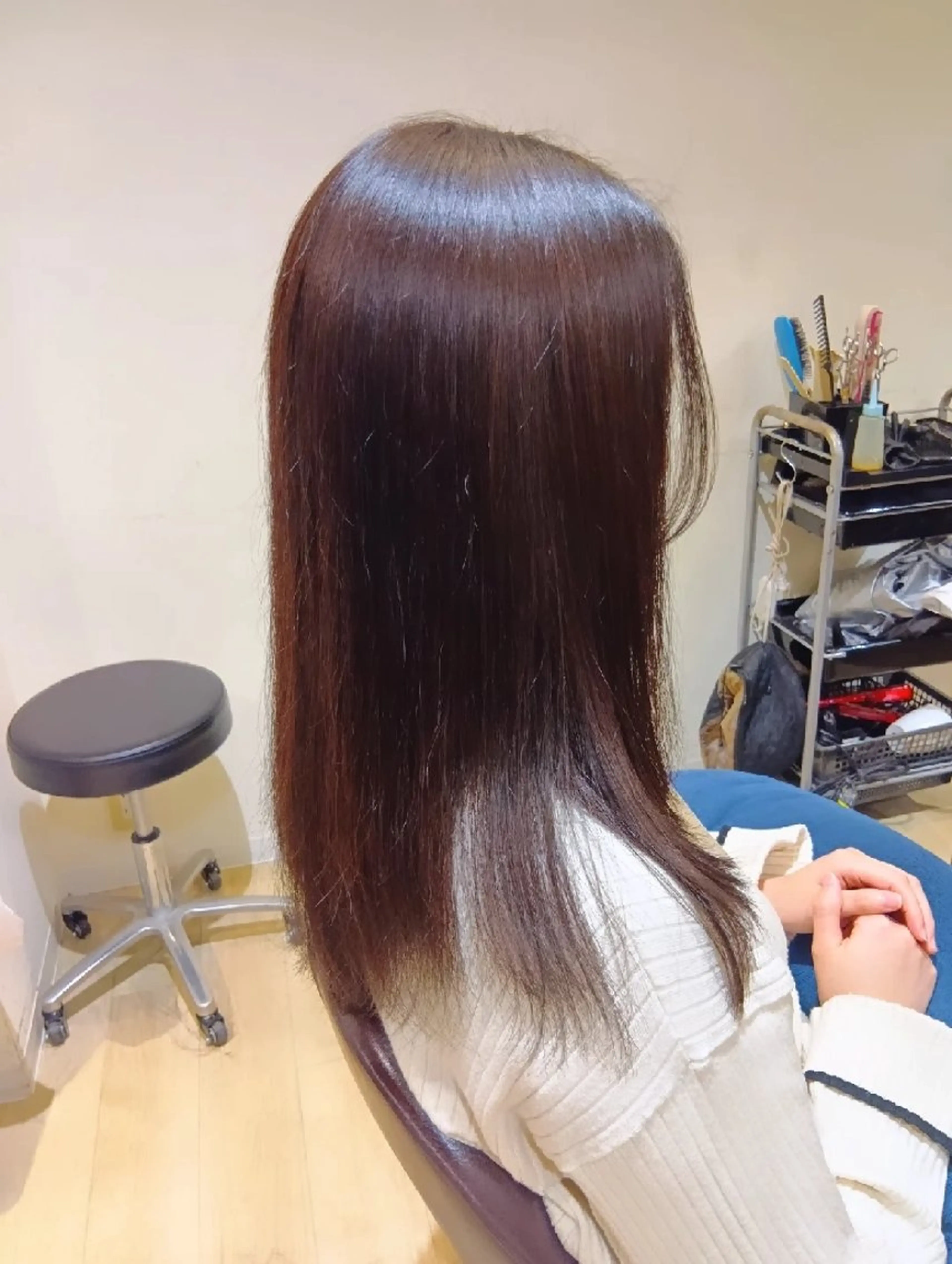 ロング デザインカット 髪質改善 トリートメント カット トリートメント 小林暢🌟Orque 髪質改善サロン🌙のヘアスタイル