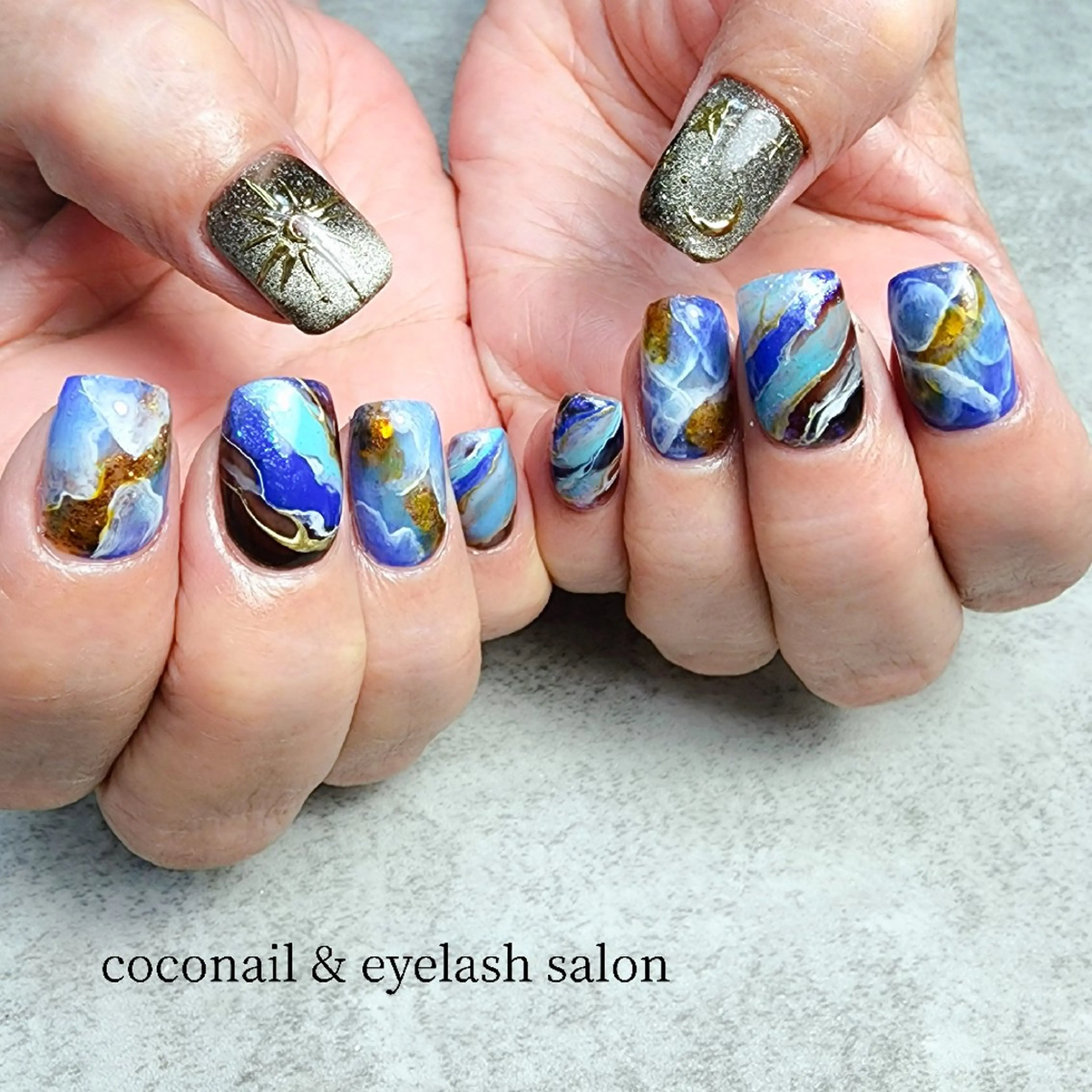 ネイル アートネイル 持ち込み ハンドネイル coconail &eyelashのネイルデザイン