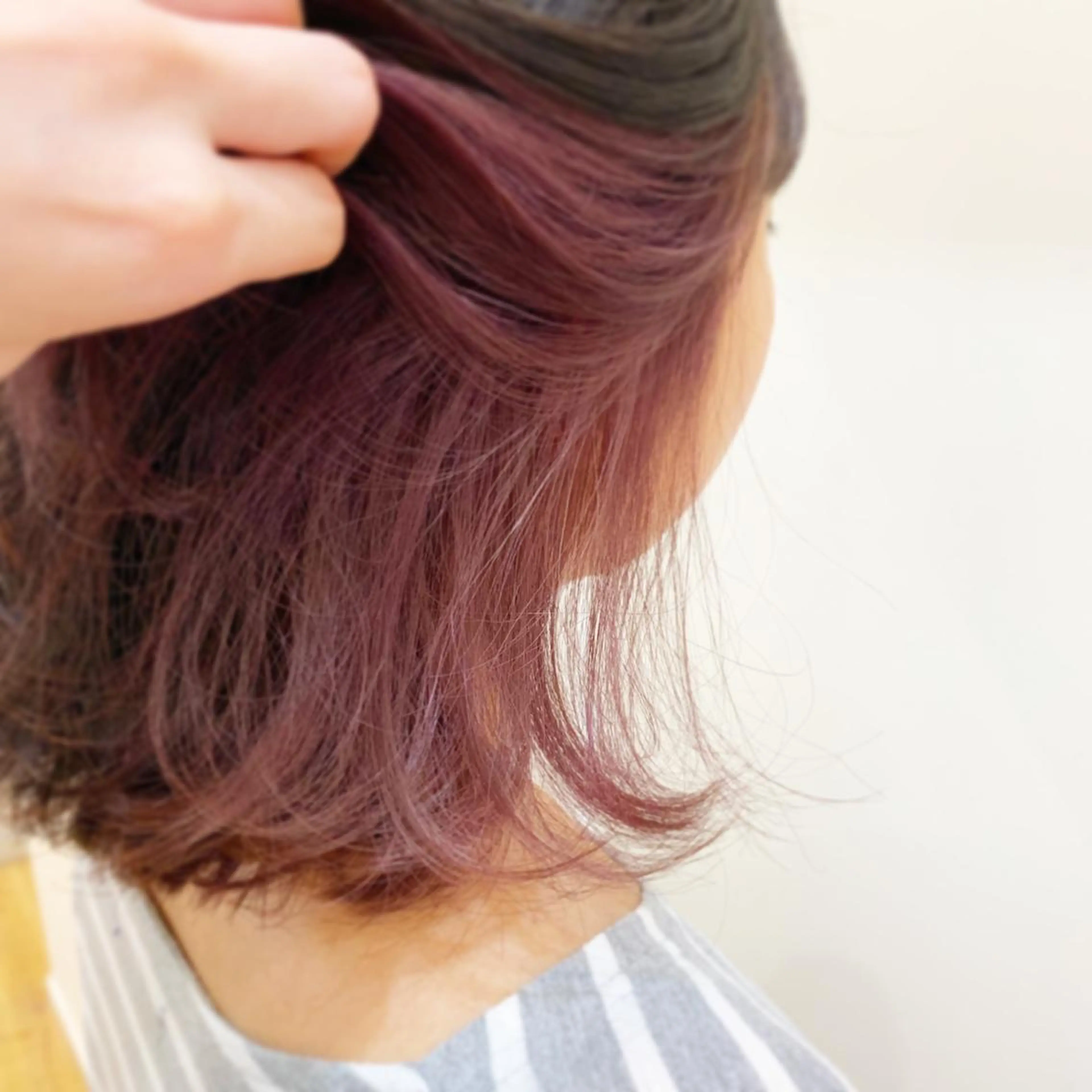 ミディアム カラー ヘアアレンジ 🌸MAYU🌸 ハイトーン➕レイヤーのヘアスタイル