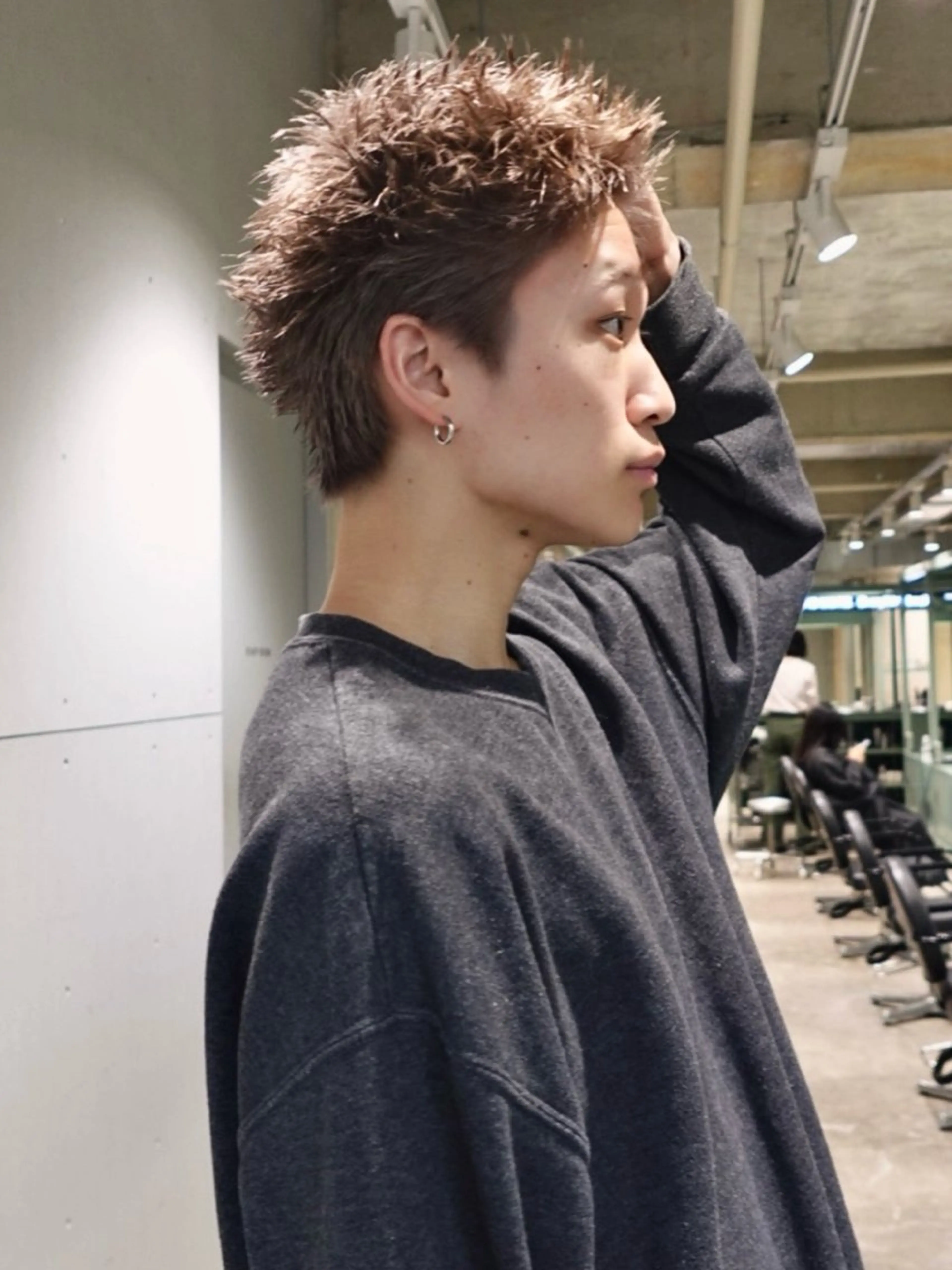 ショート カラー メンズ 🔥髪質改善🔥 艶カラー/近澤✂︎のヘアスタイル