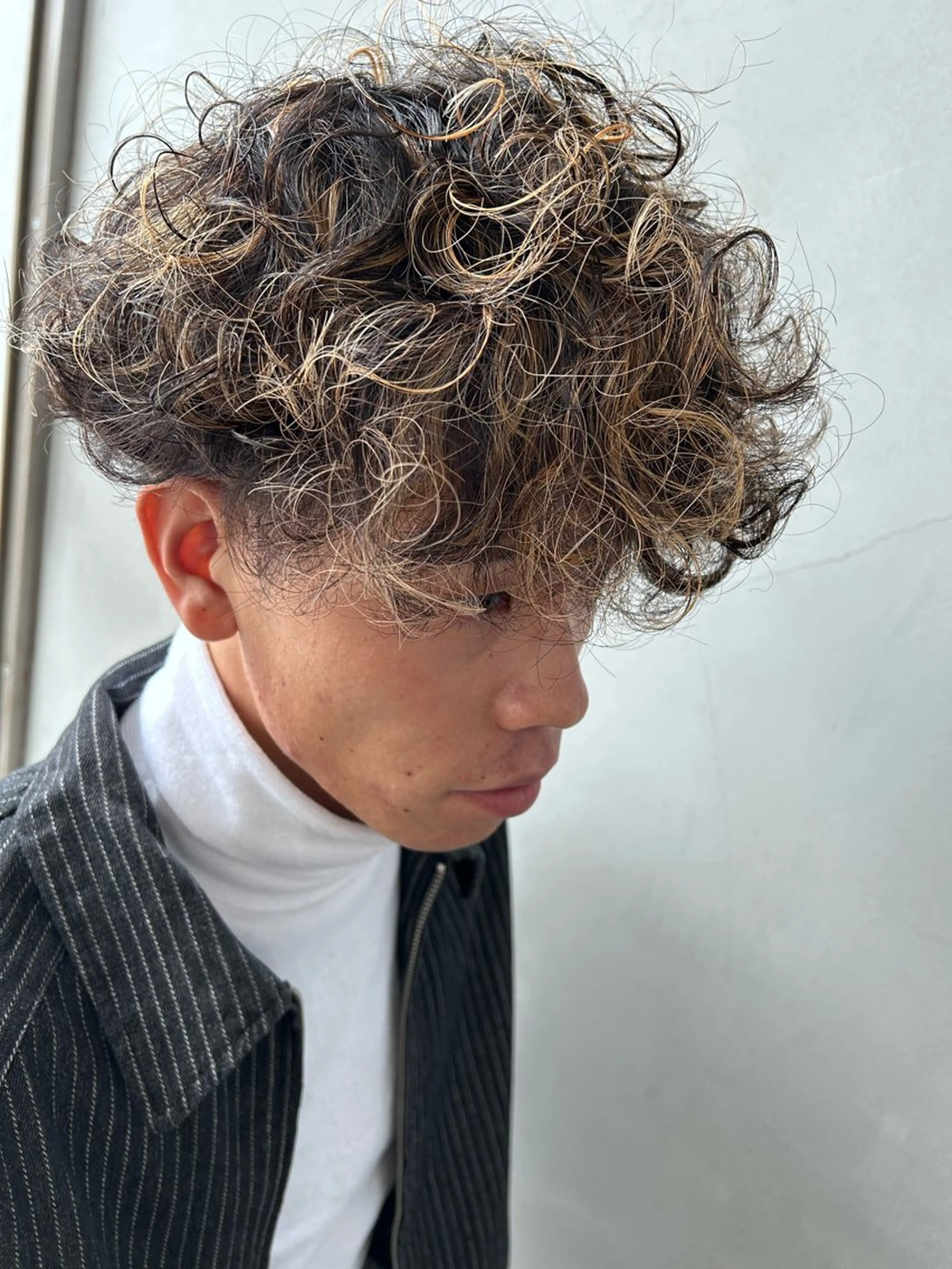 メンズ Mao 🎀bob Oliveカラー🌿のヘアスタイル