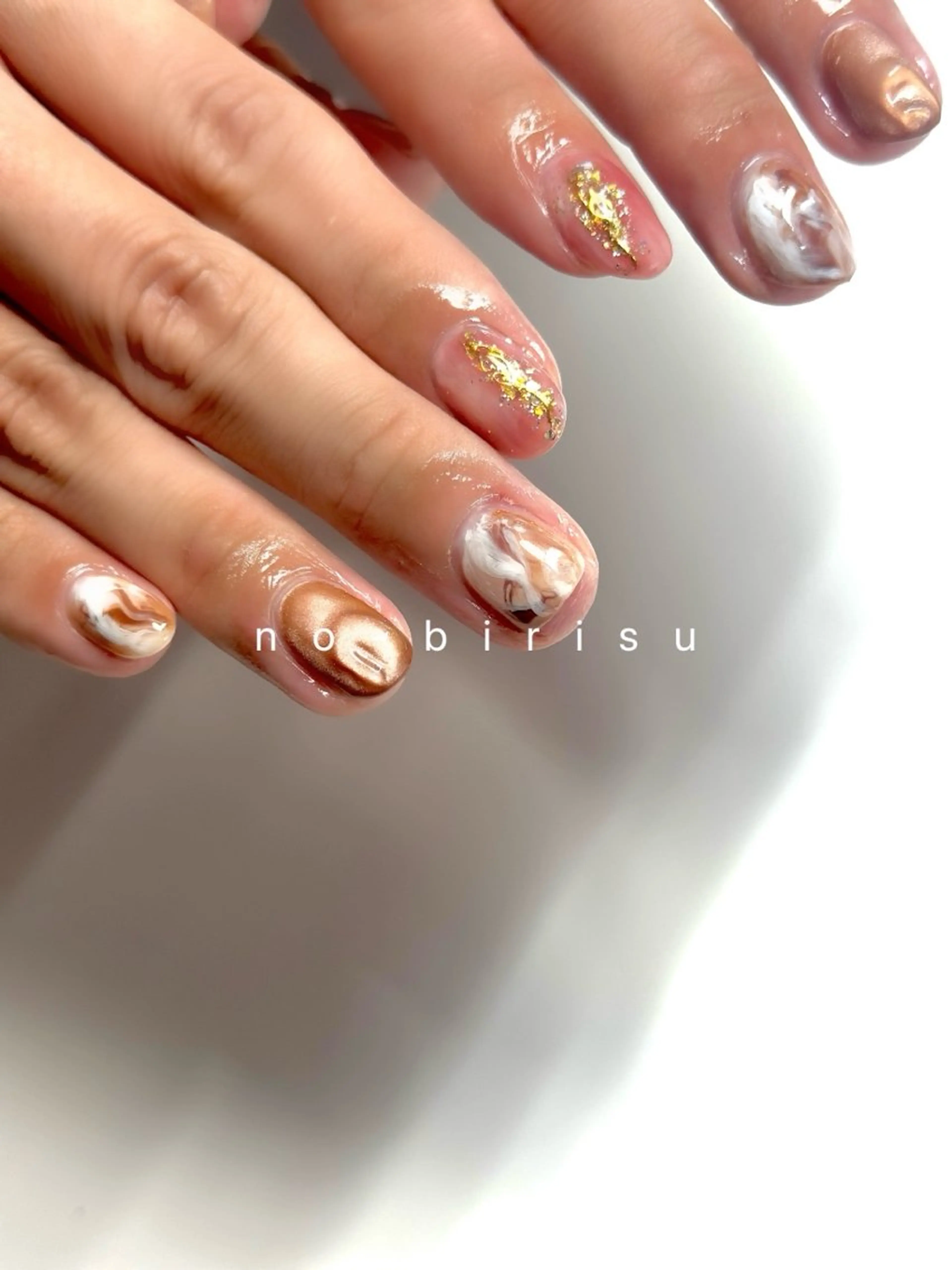 ネイル ハンドネイル no-birisu nailのネイルデザイン