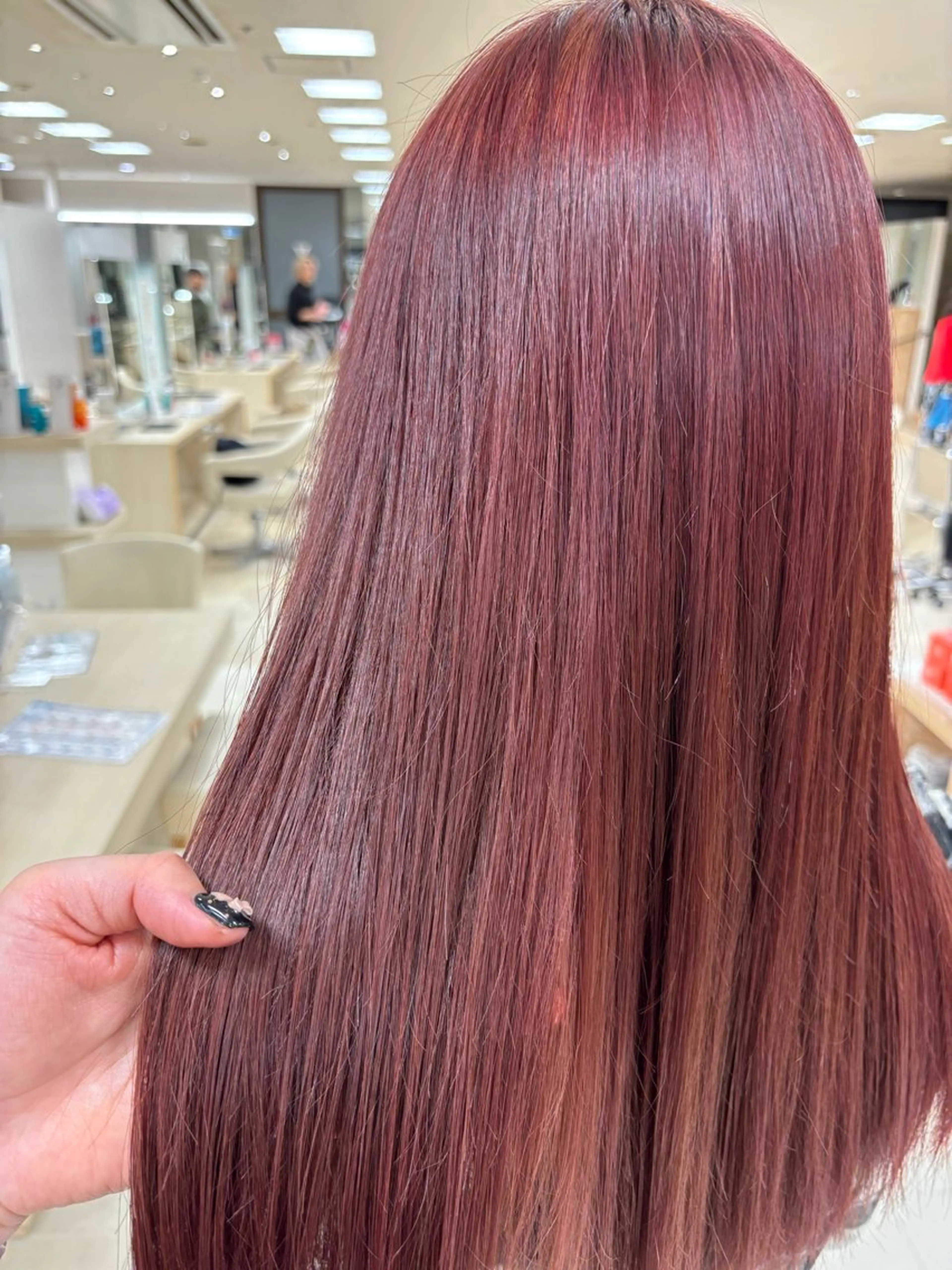 カラー 🎀暖色カラー/透明 感カラー/ひな🎀のヘアスタイル