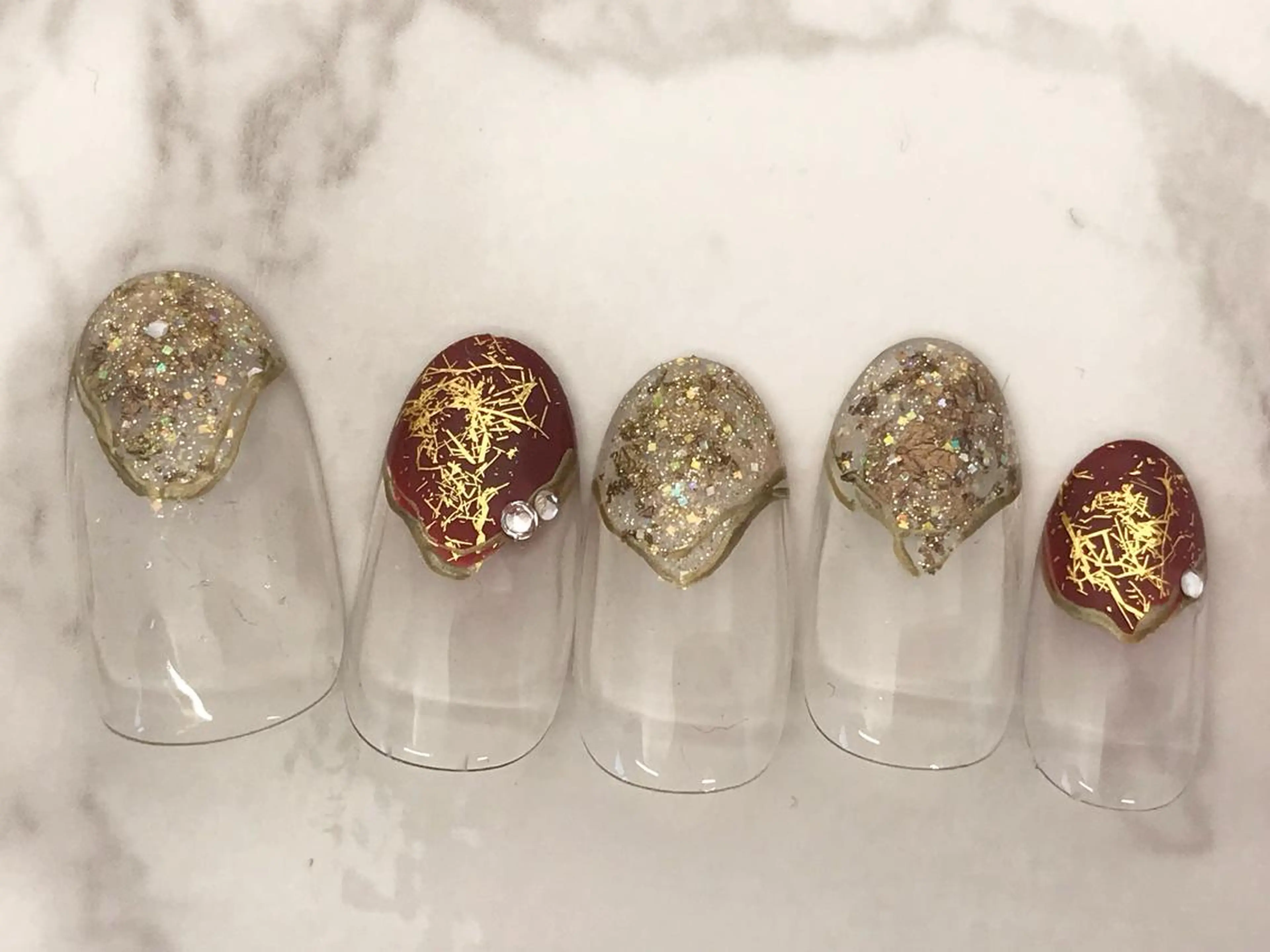 ネイル ハンドネイル Ribbon 佐野店のネイルデザイン