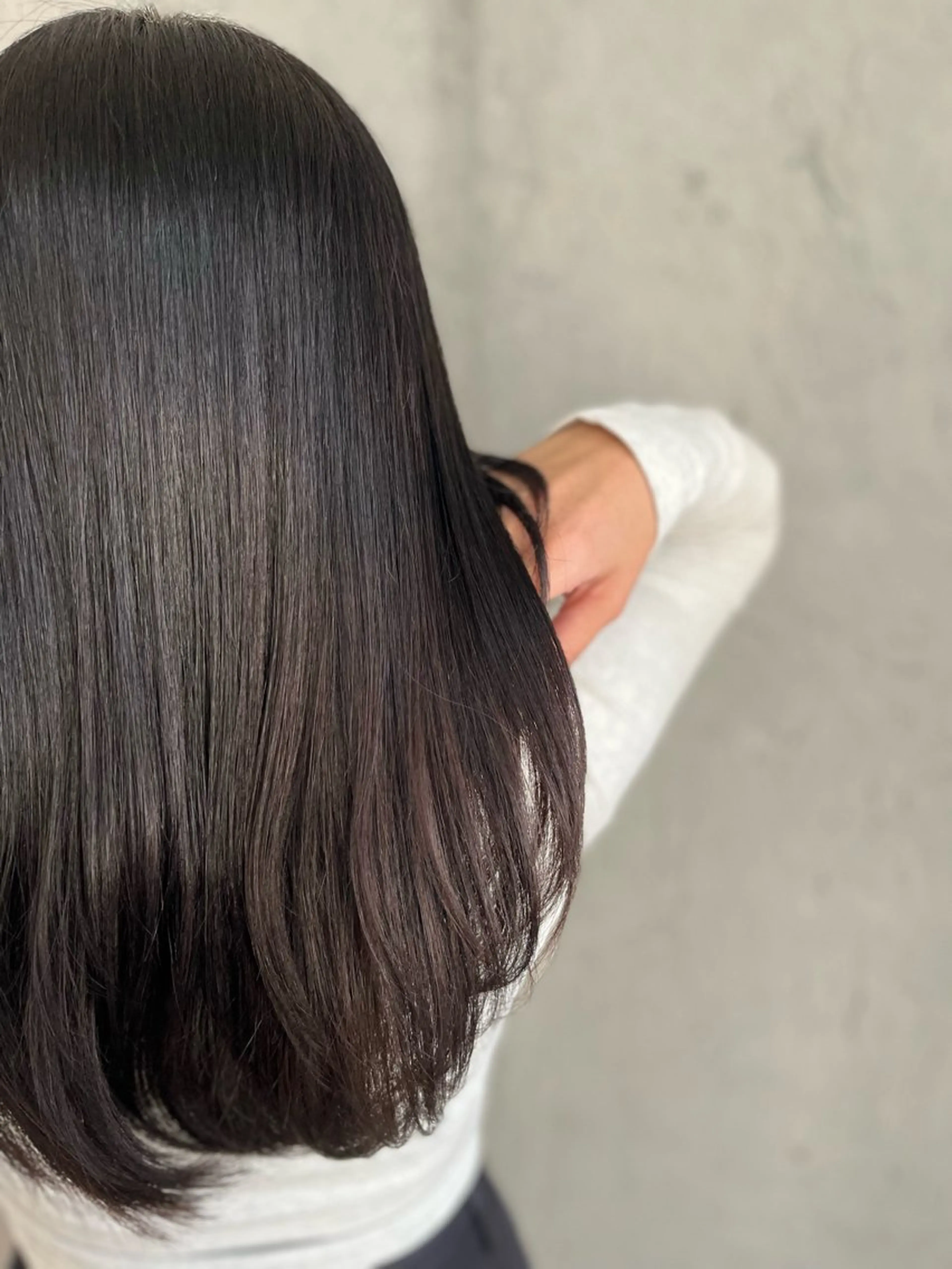 セミロング カラー ヘアカラー Mariana雛/ 西大分/ハイライトのヘアスタイル