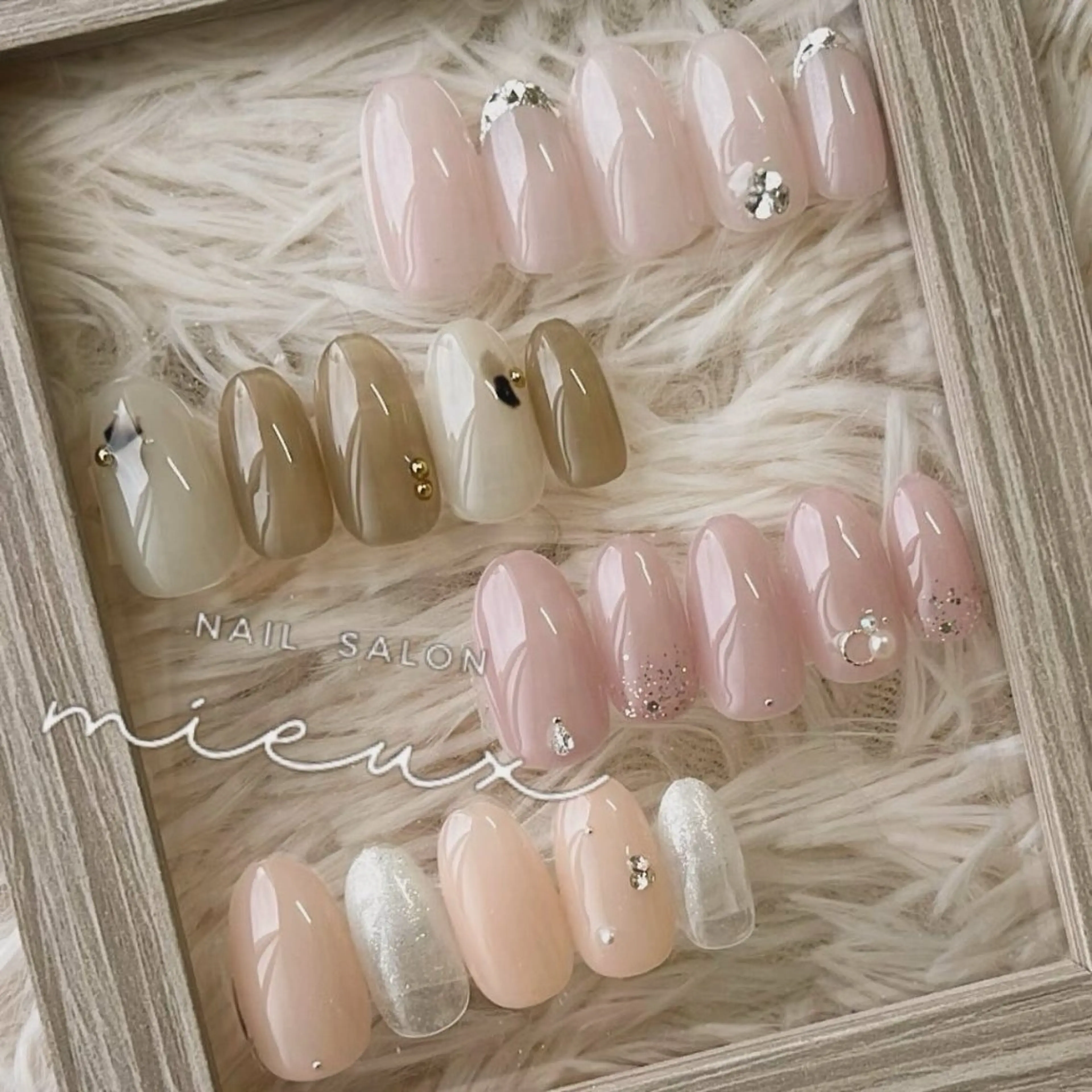 ネイル ハンドネイル nailsalon mieuxのネイルデザイン