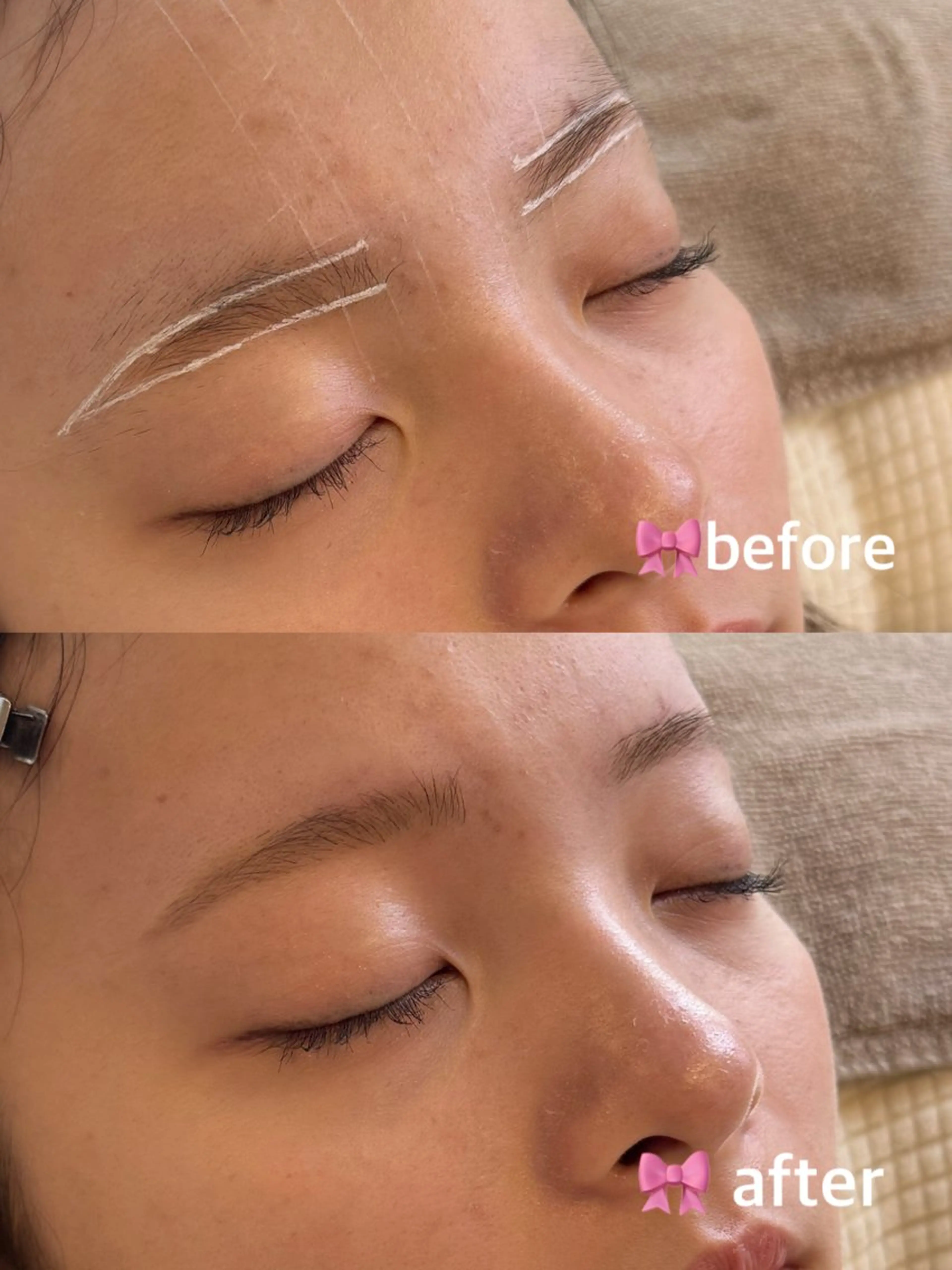 アイブロウ ワックス脱毛 眉カット その他(アイブロウ) TSUNA 🌙 Lim 五反田のマツエク・マツパデザイン