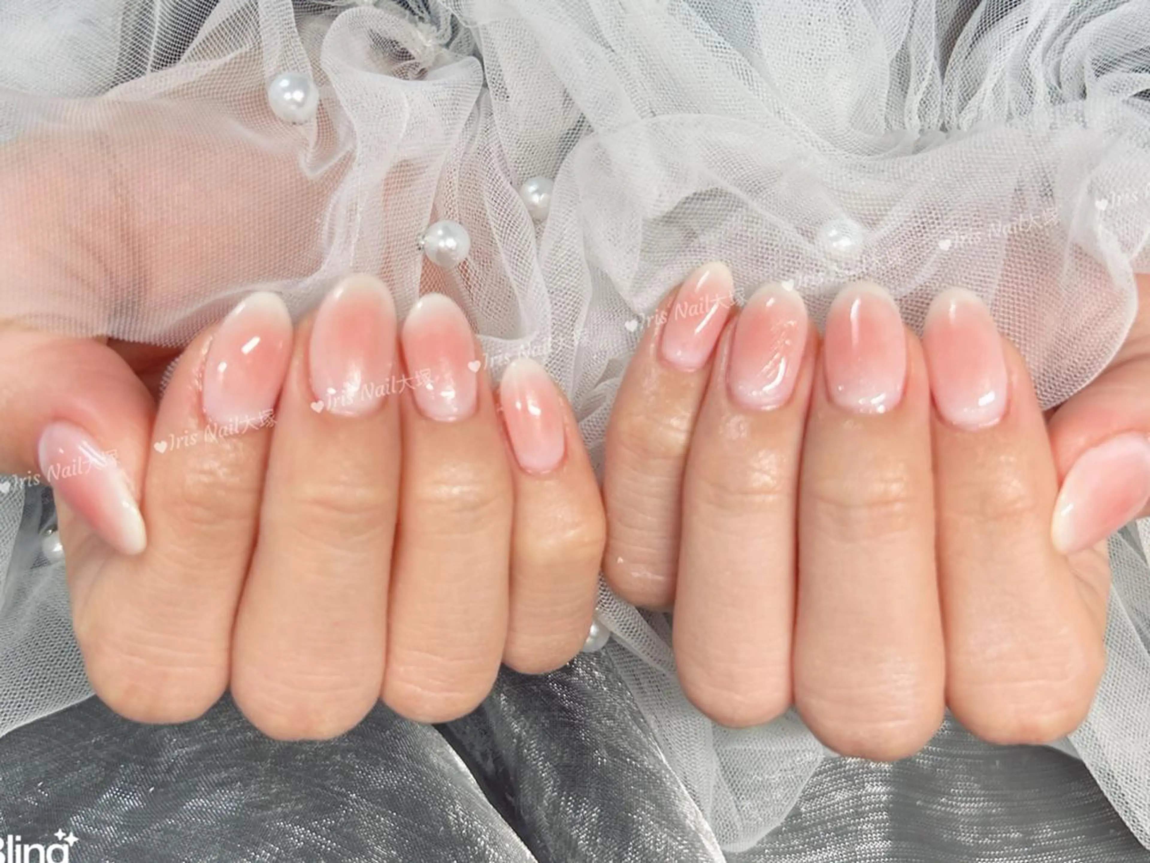 ネイル チークネイル 🍒IRIS Nail🌸のネイルデザイン