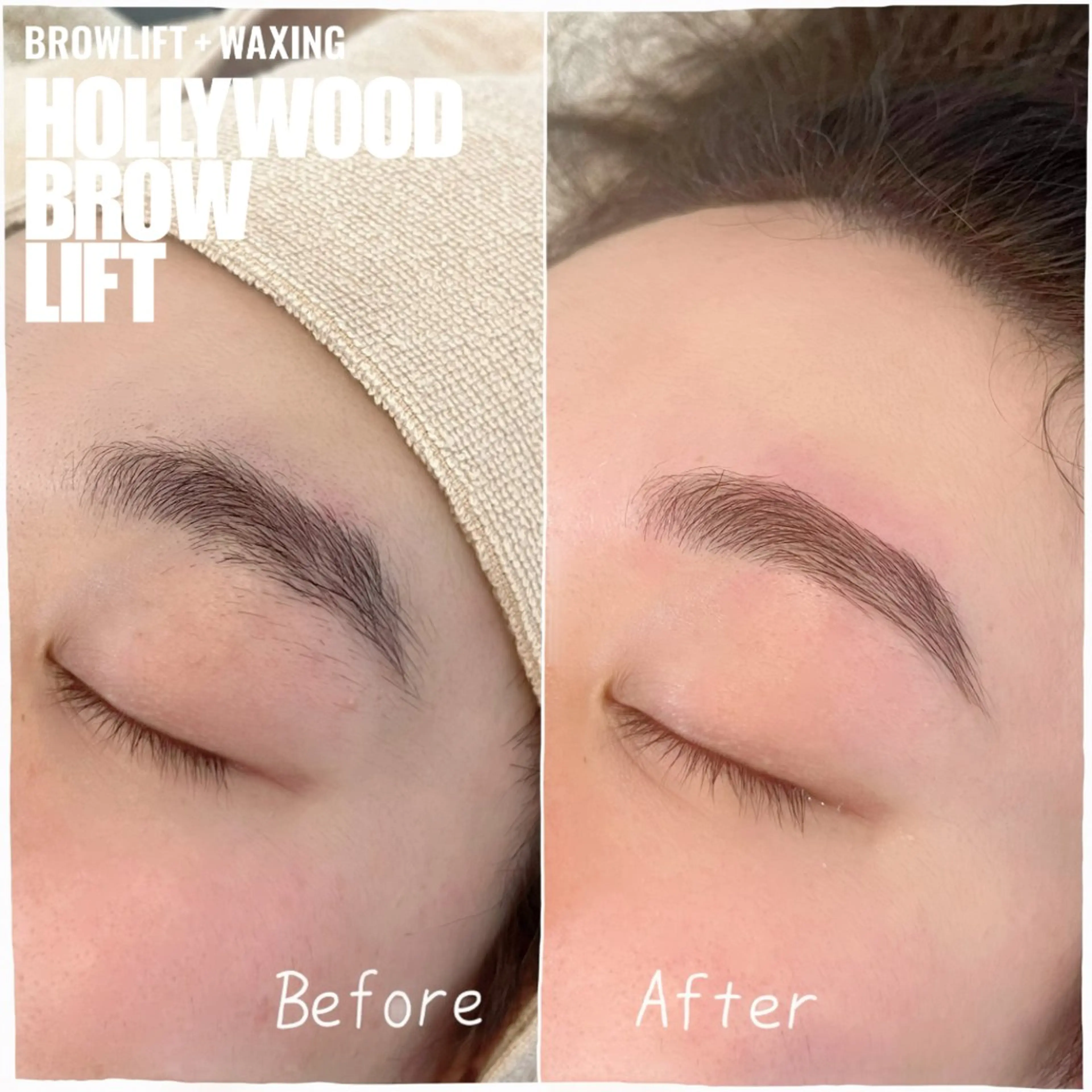 アイブロウ ハリウッドブロウリフト 眉毛ワックス脱毛 ワックス脱毛 その他(アイブロウ) yc.hacci 【ハーブピーリング】の眉毛・アイブロウイメージ
