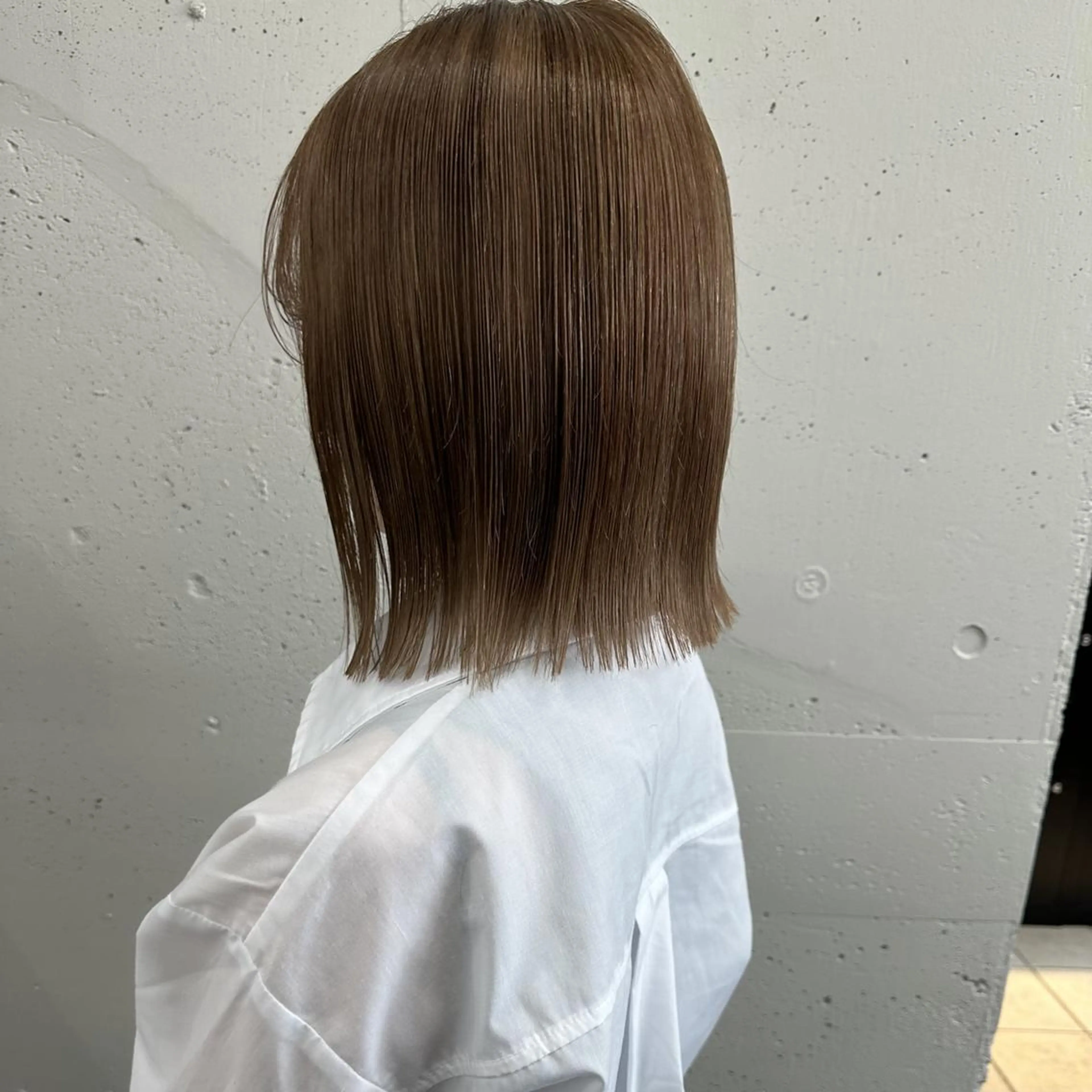 カラー ミディアム ベージュカラー 透明感カラー ヘーゼル ヘアカラー トリートメント 透明感🪽艶カラー☆ トレンドヘア✨のヘアスタイル