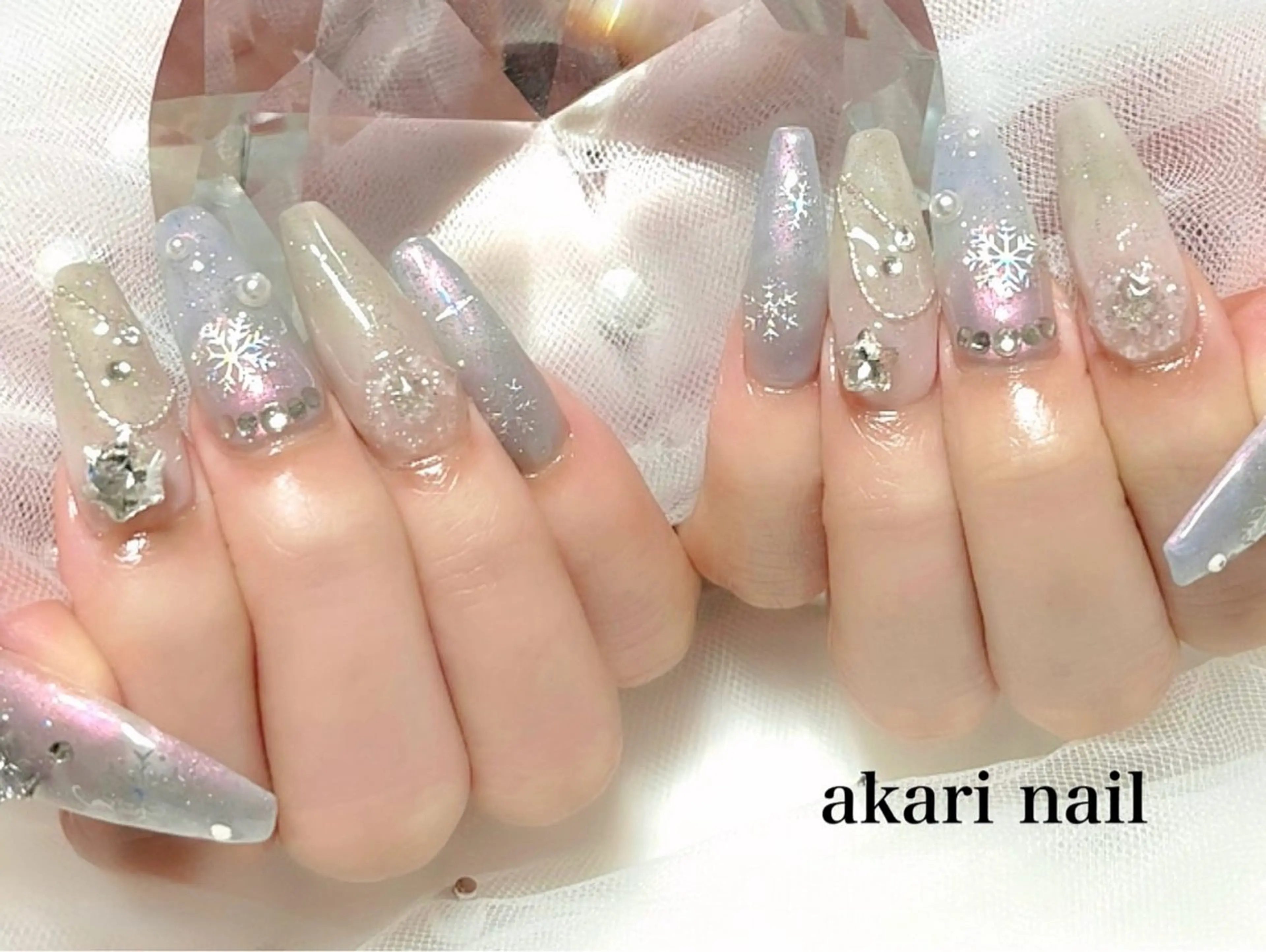ネイル ハンドネイル AKARI nail💅のネイルデザイン