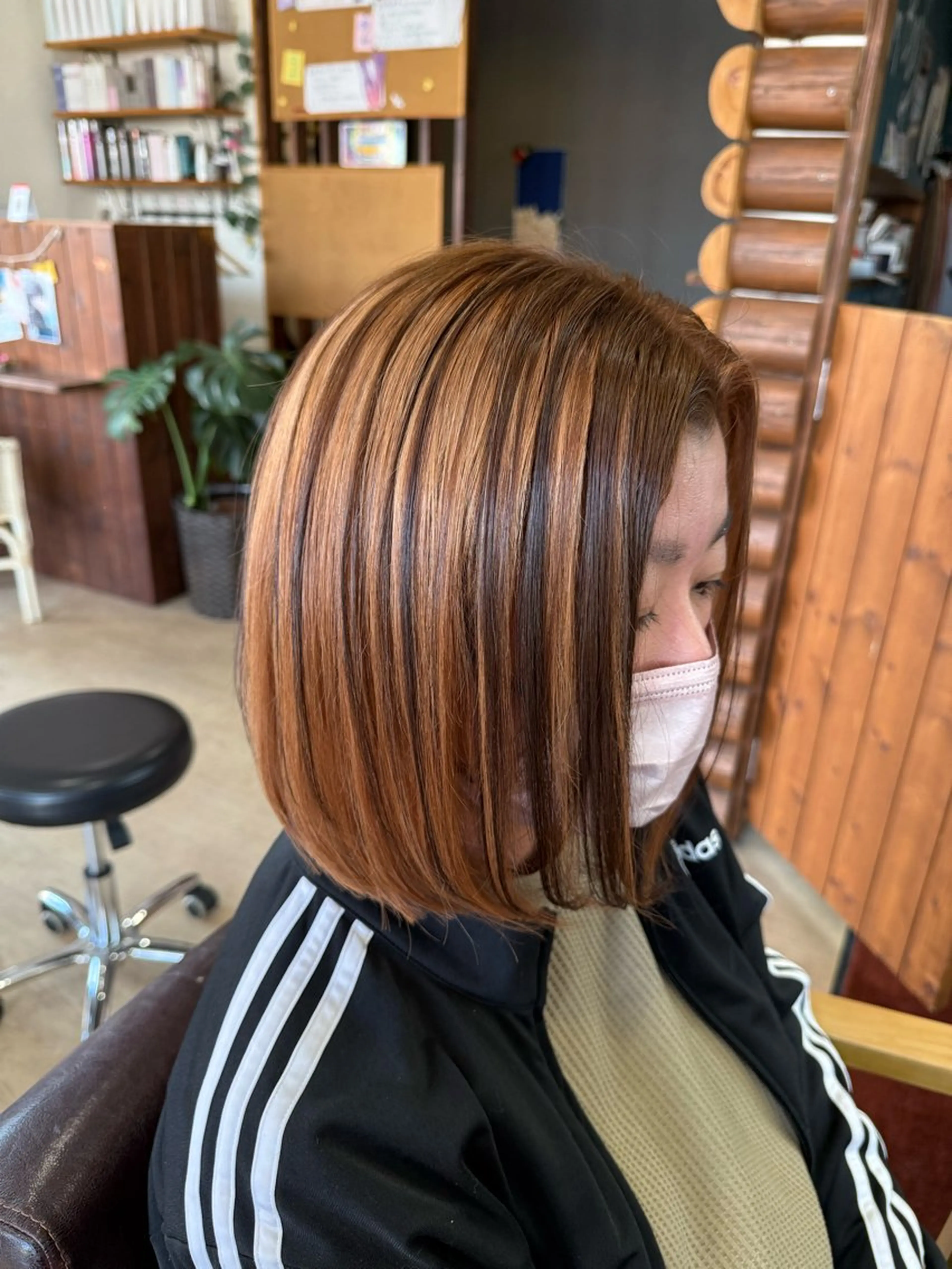 ミディアム naomi (夜間営業受付中★)のヘアスタイル