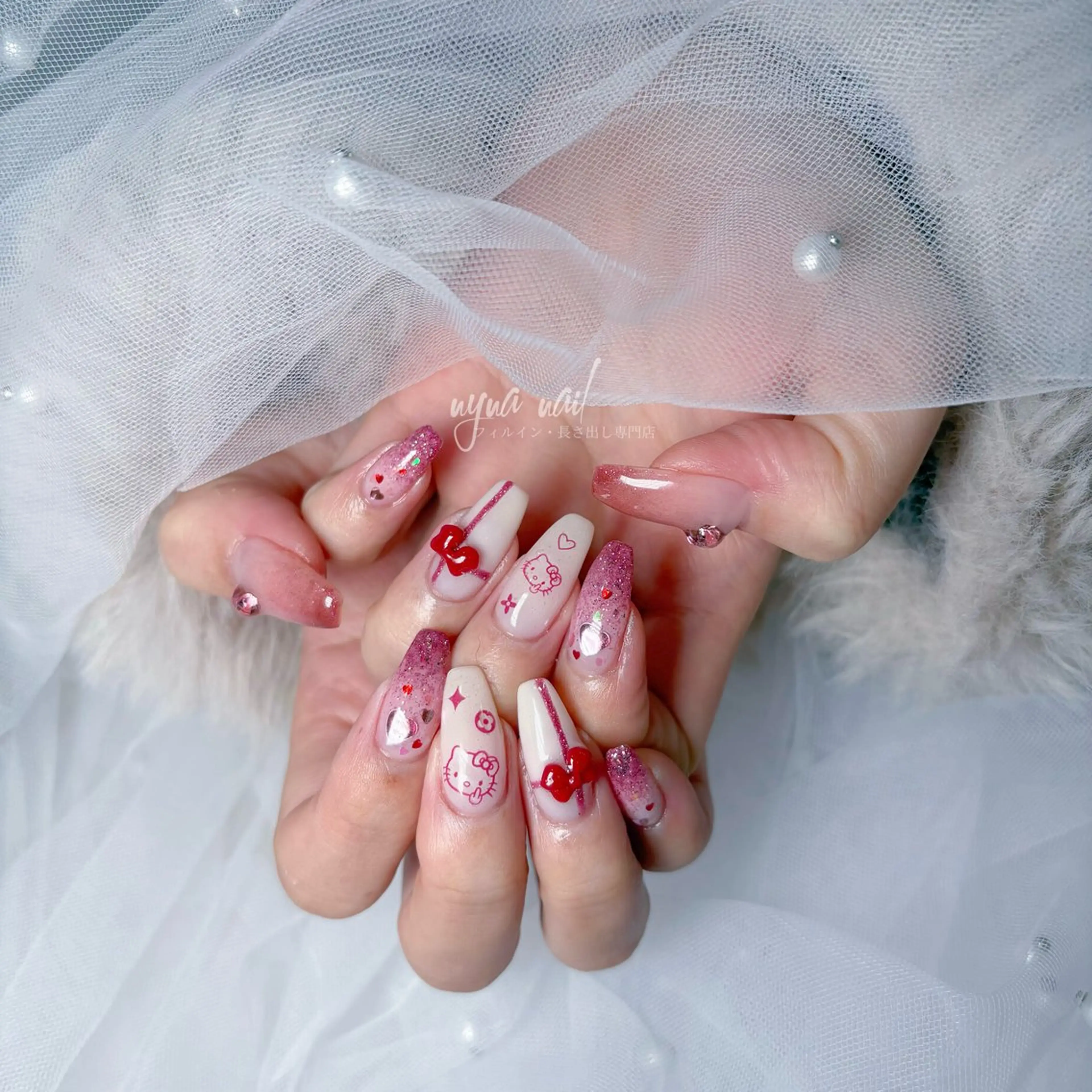 ネイル ハンドネイル Y U K Iのネイルデザイン