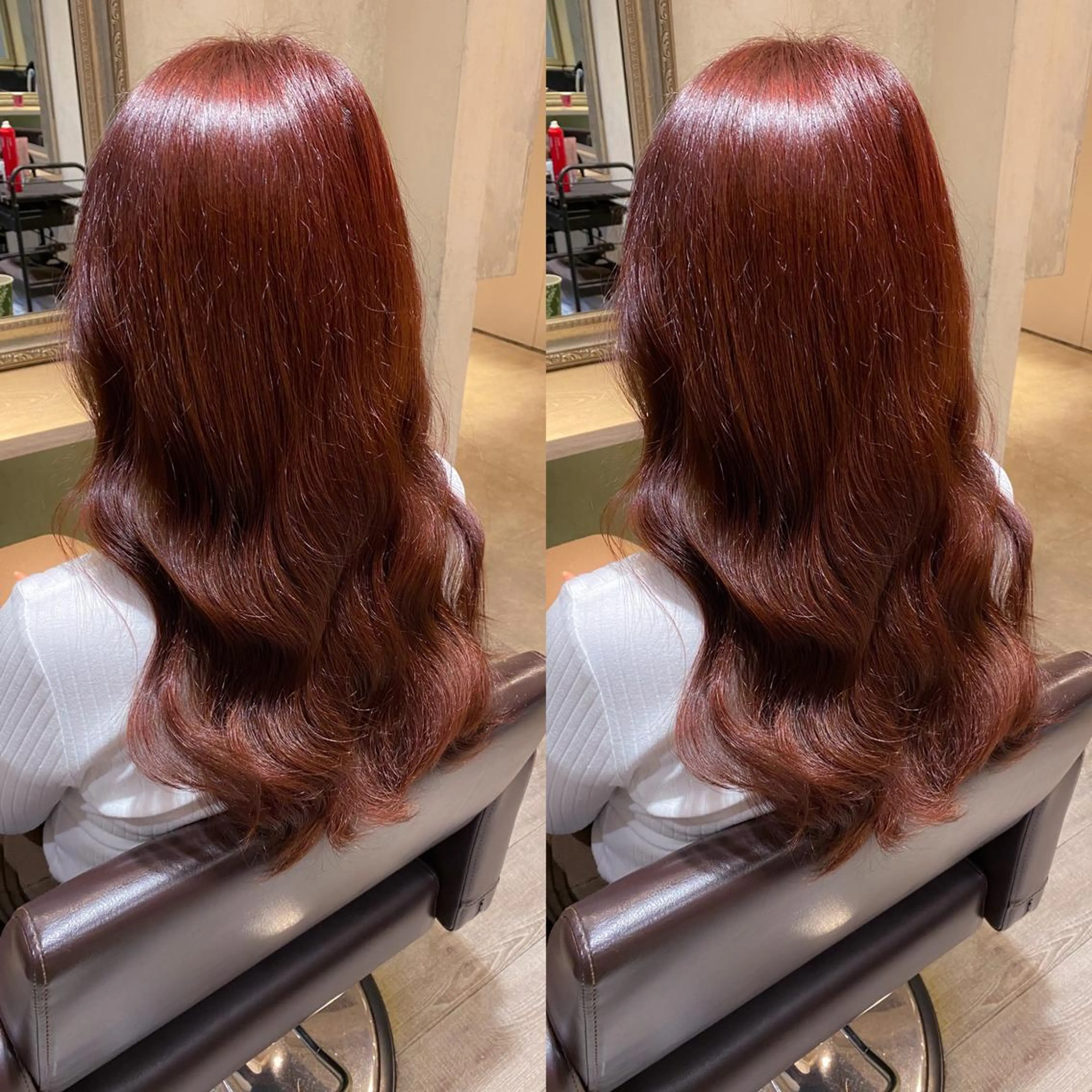 ロング カラー 髪質改善 カット ヘアカラー トリートメント 髪質改善🩵縮毛矯正 代々木/木下のヘアスタイル