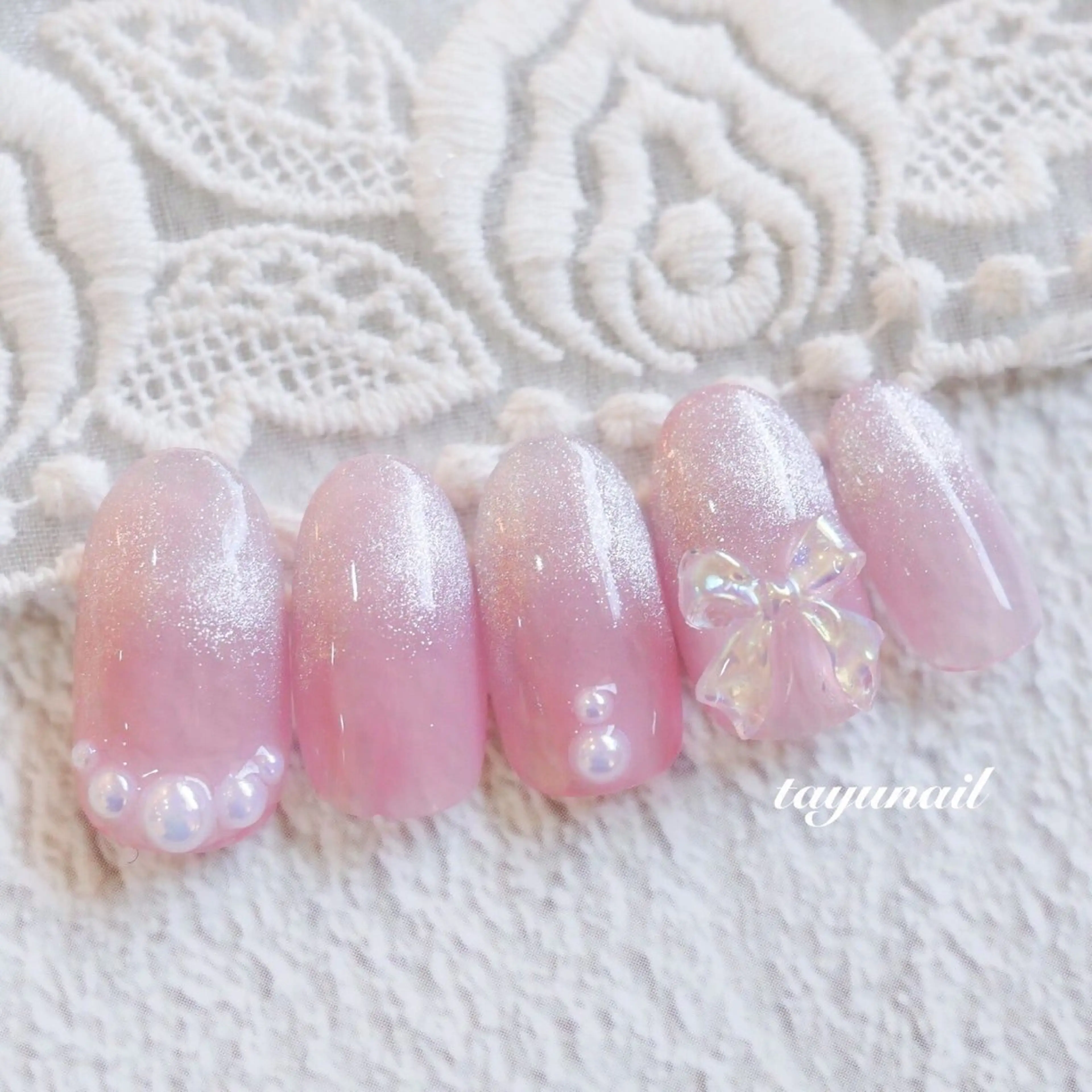 ネイル アートネイル ジェルネイル パラジェル 春ネイル ネイルサロン 【たゆnail】のネイルデザイン