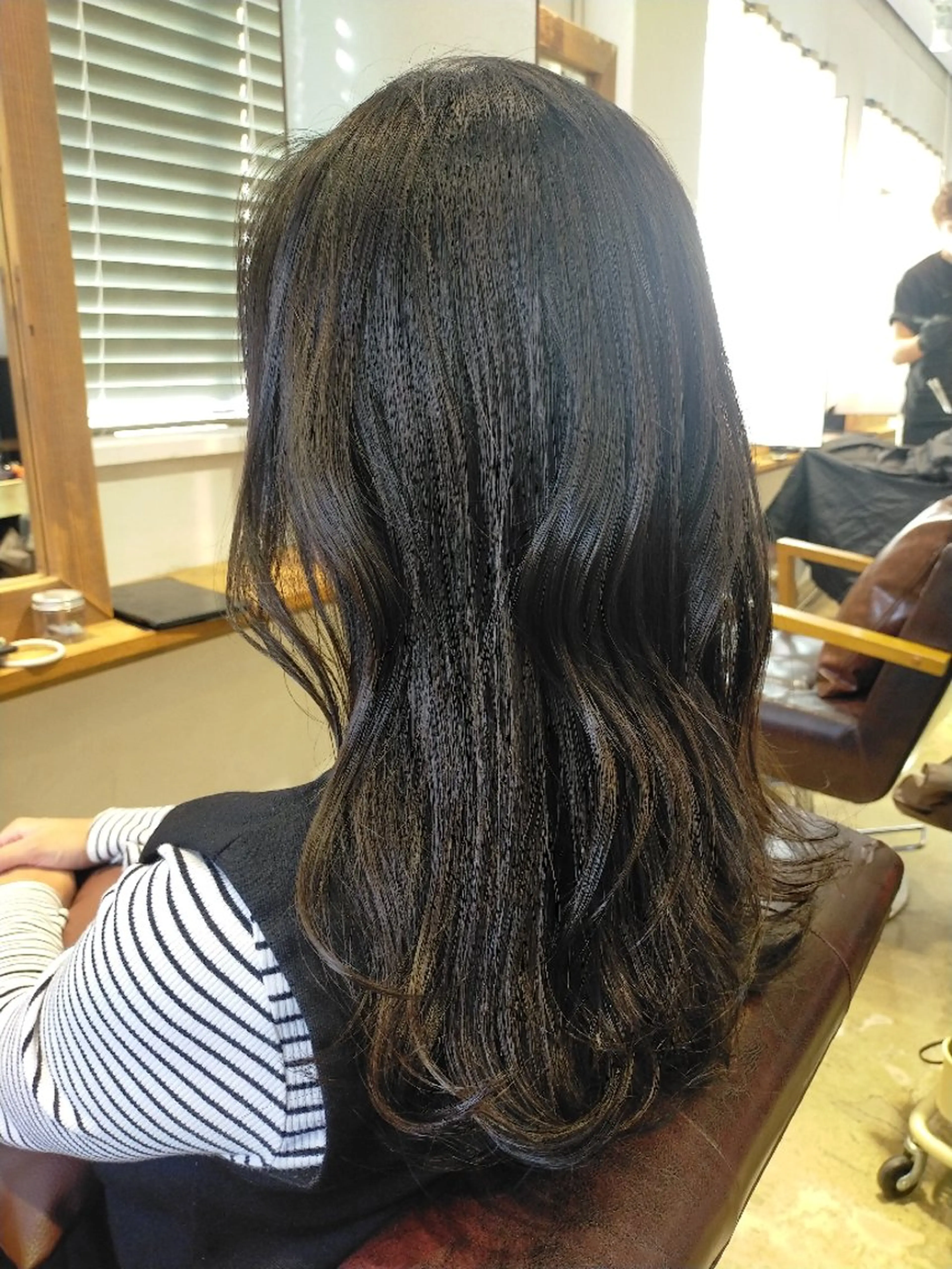 セミロング カラー カット ヘアカラー トリートメント Culumi クルミ 松井照雄/梅田茶屋町のヘアスタイル