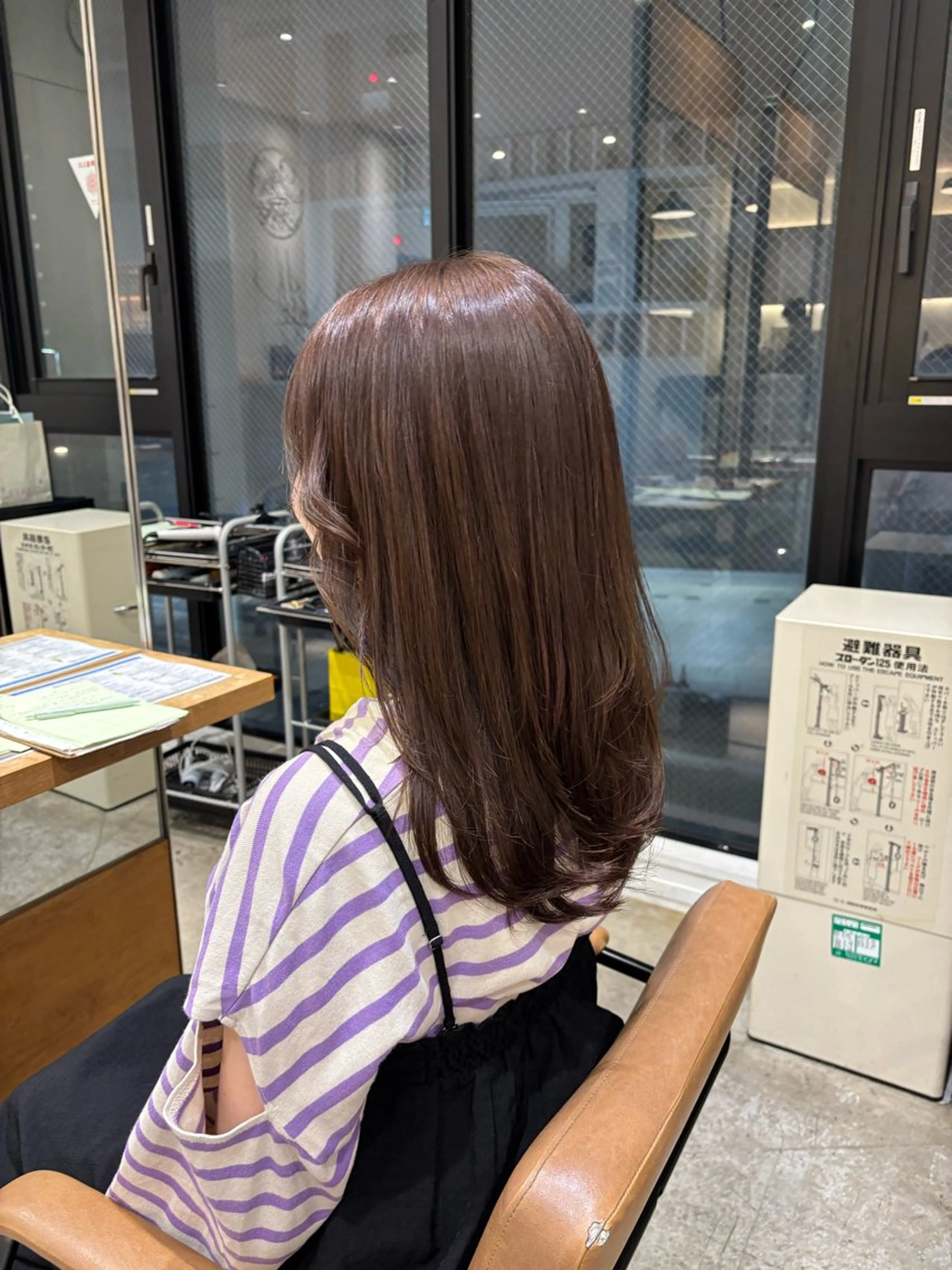カラー ベージュカラー ヘアカラー カラーモデル募集中 🪽yu-naのヘアスタイル