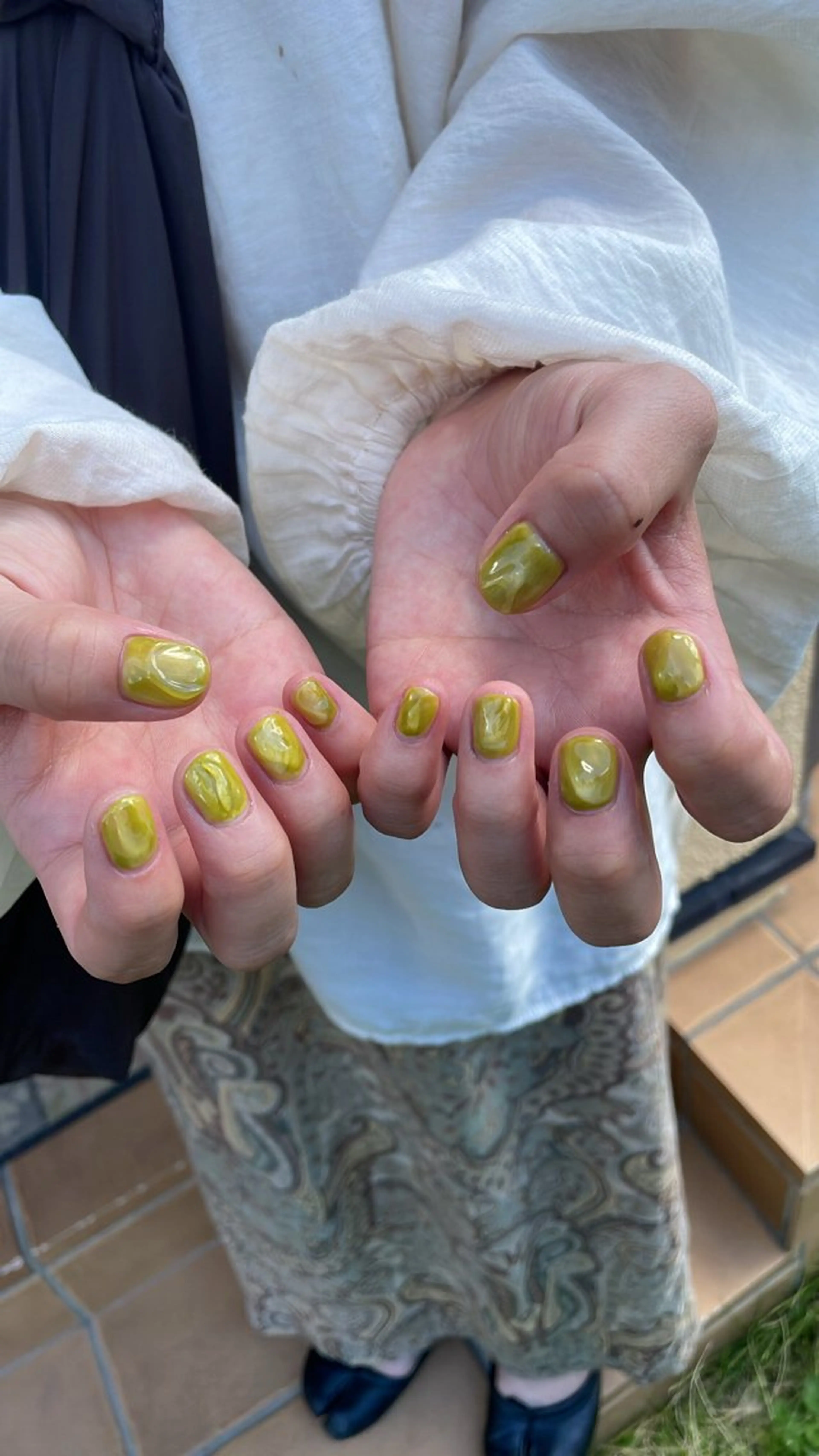 ネイル ニュアンスネイル ピュアネイル& オンディーヌのネイルデザイン