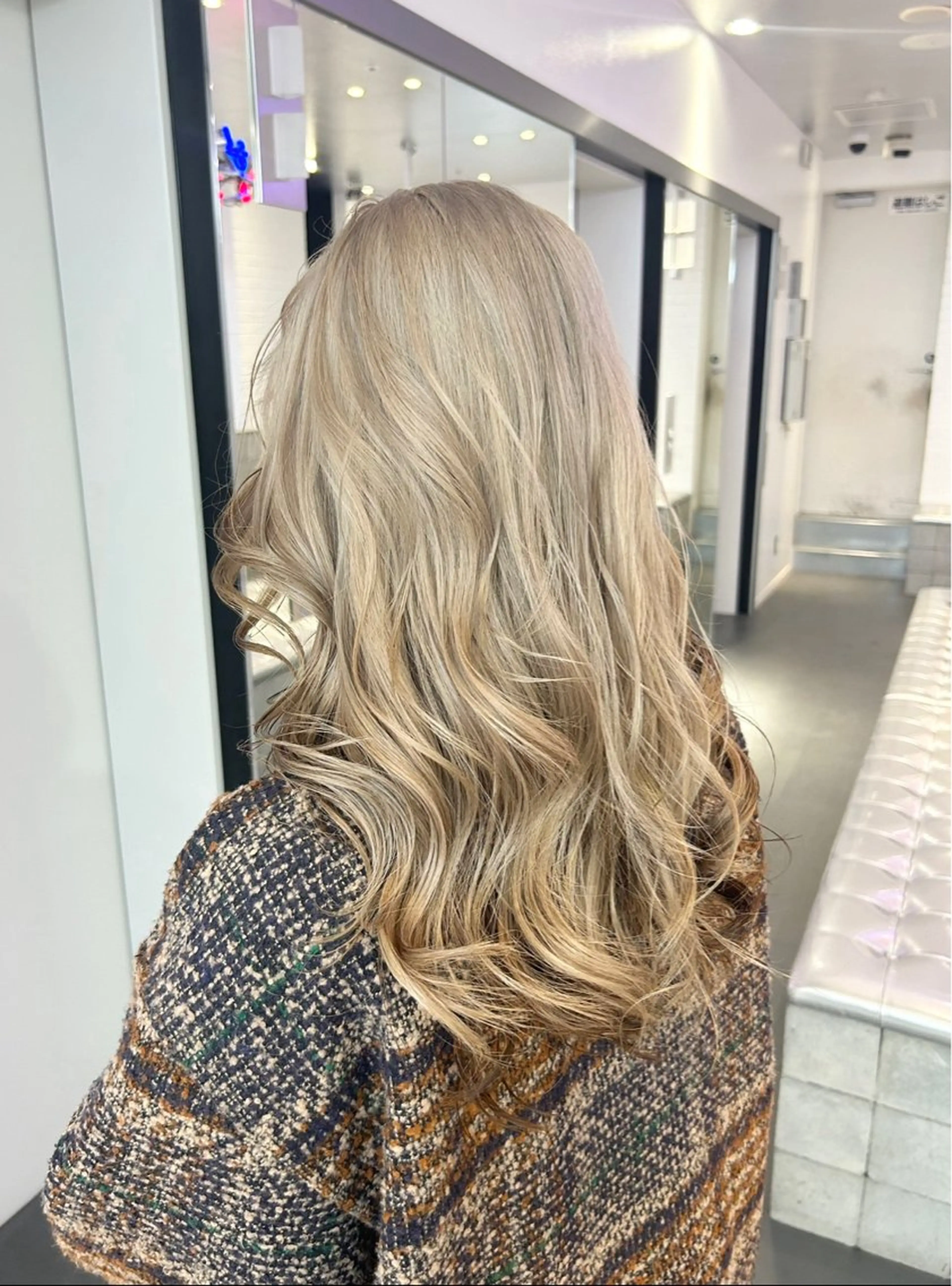 セミロング セミロングパーマ ボブ エクステ 外国人風カラー レイヤーカット ヘアカラー トリートメント MiRI💜地毛級 エクステ✖似合わせ技のヘアスタイル