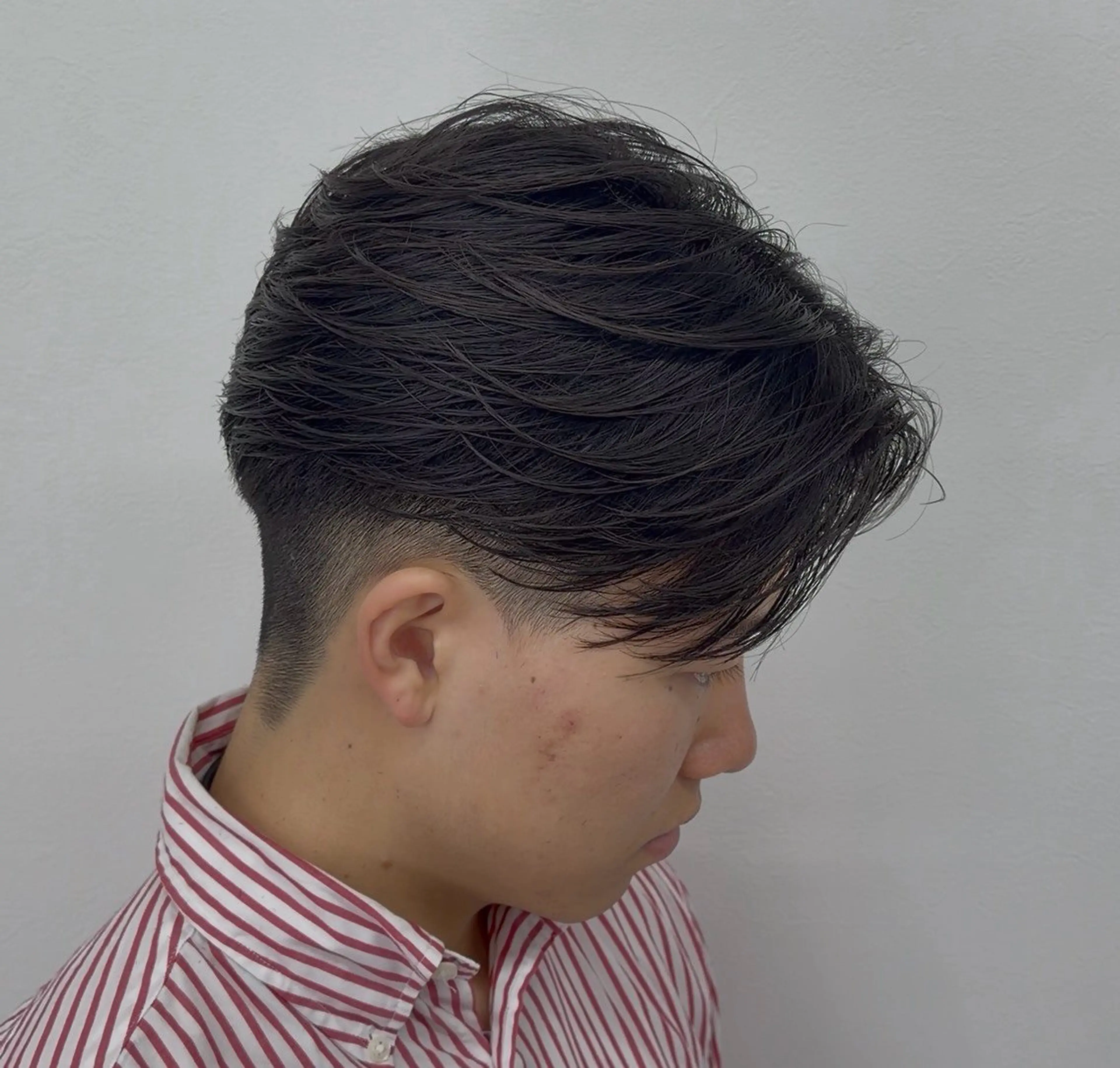 パーマ メンズ カット パーマ ニュアンス/フェザー /ウルフ/伶馬のヘアスタイル