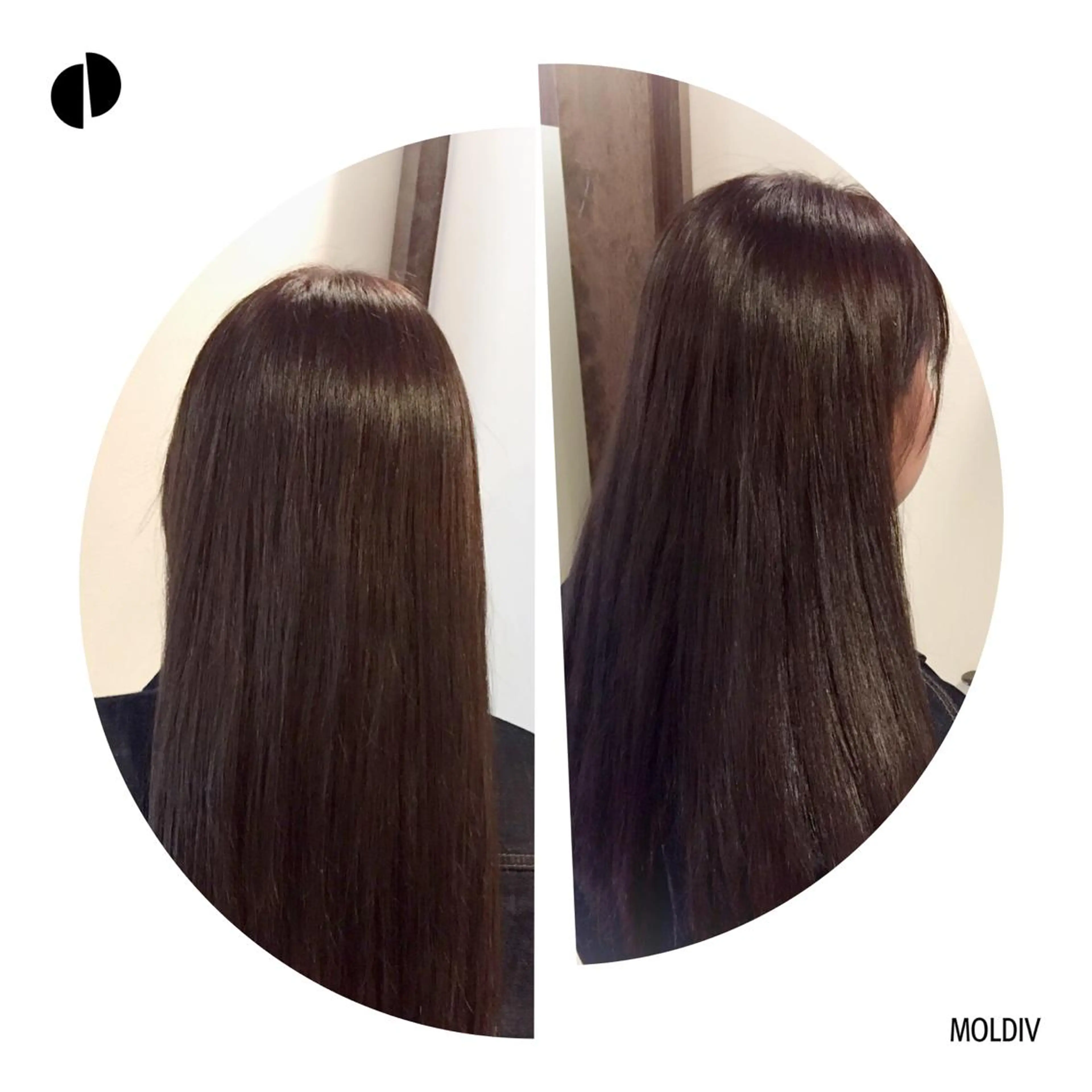 ロング カラー アッシュ バイオレットカラー ✨縮毛矯正✨髪質改善 ナカシマ ユミのヘアスタイル