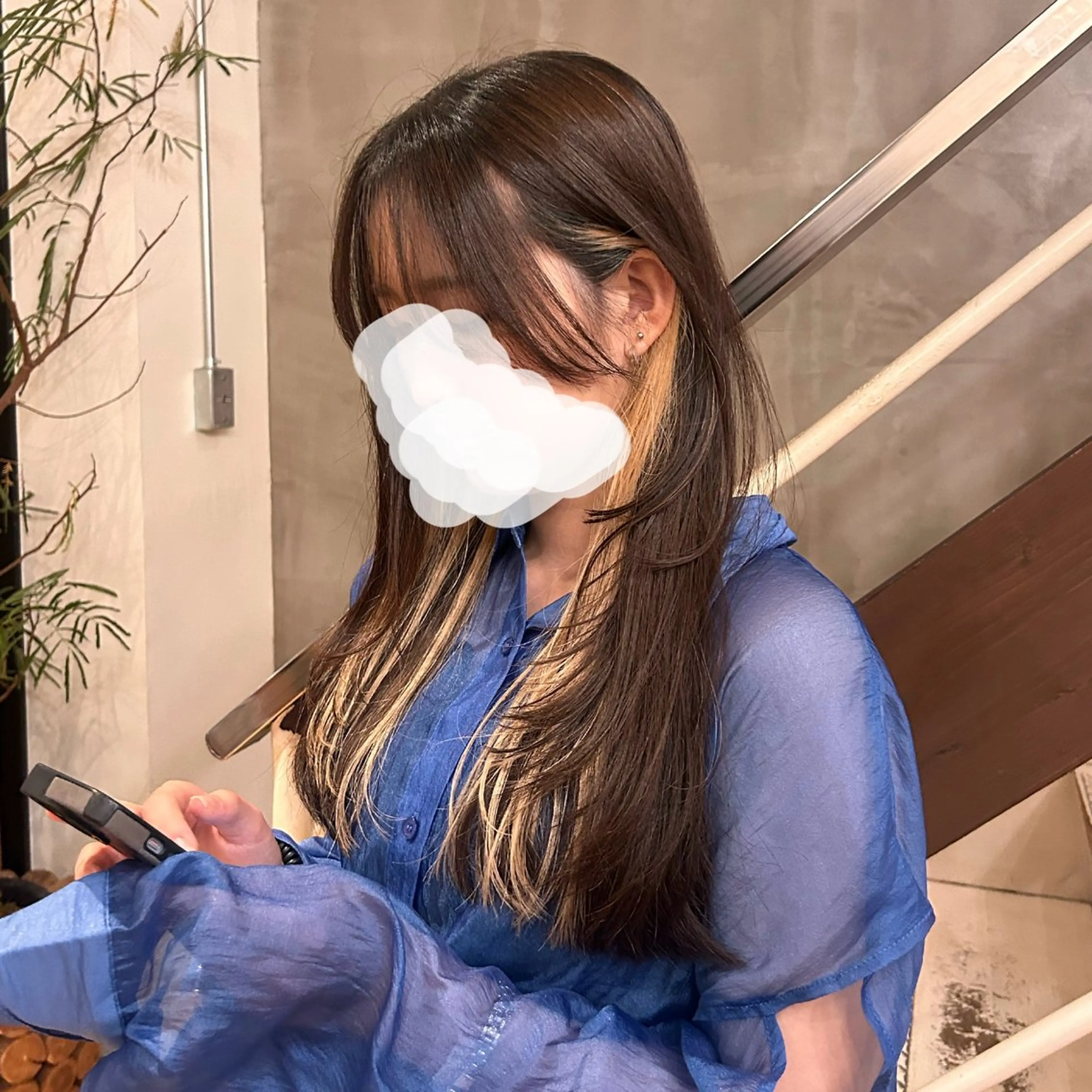 ロング カット レイヤーカット🌟 きだに りののヘアスタイル