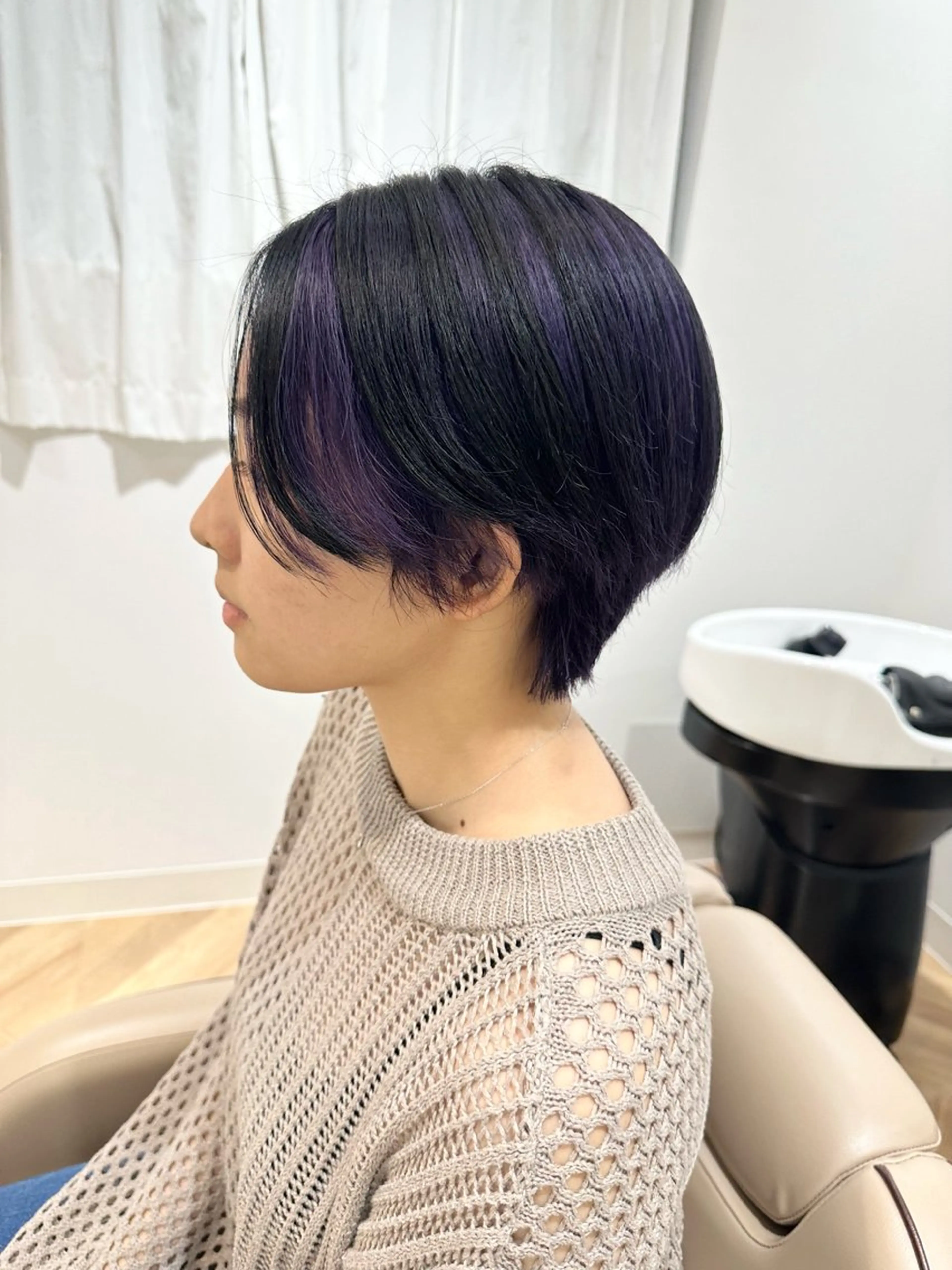 ショート カラー Lantana 前野心結のヘアスタイル