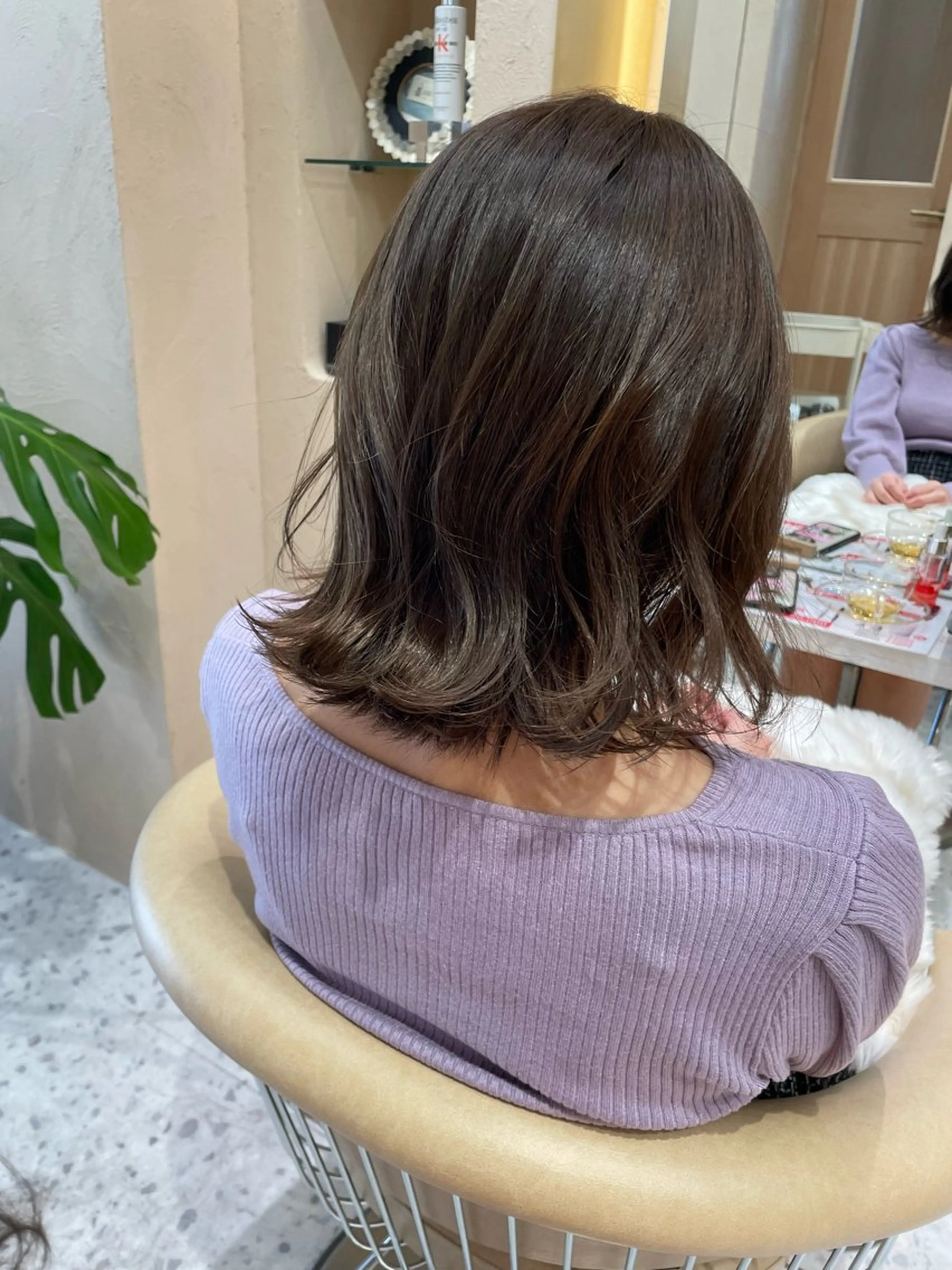 ミディアム カラー 韓国ヘア/髪質改善 /Harunaのヘアスタイル