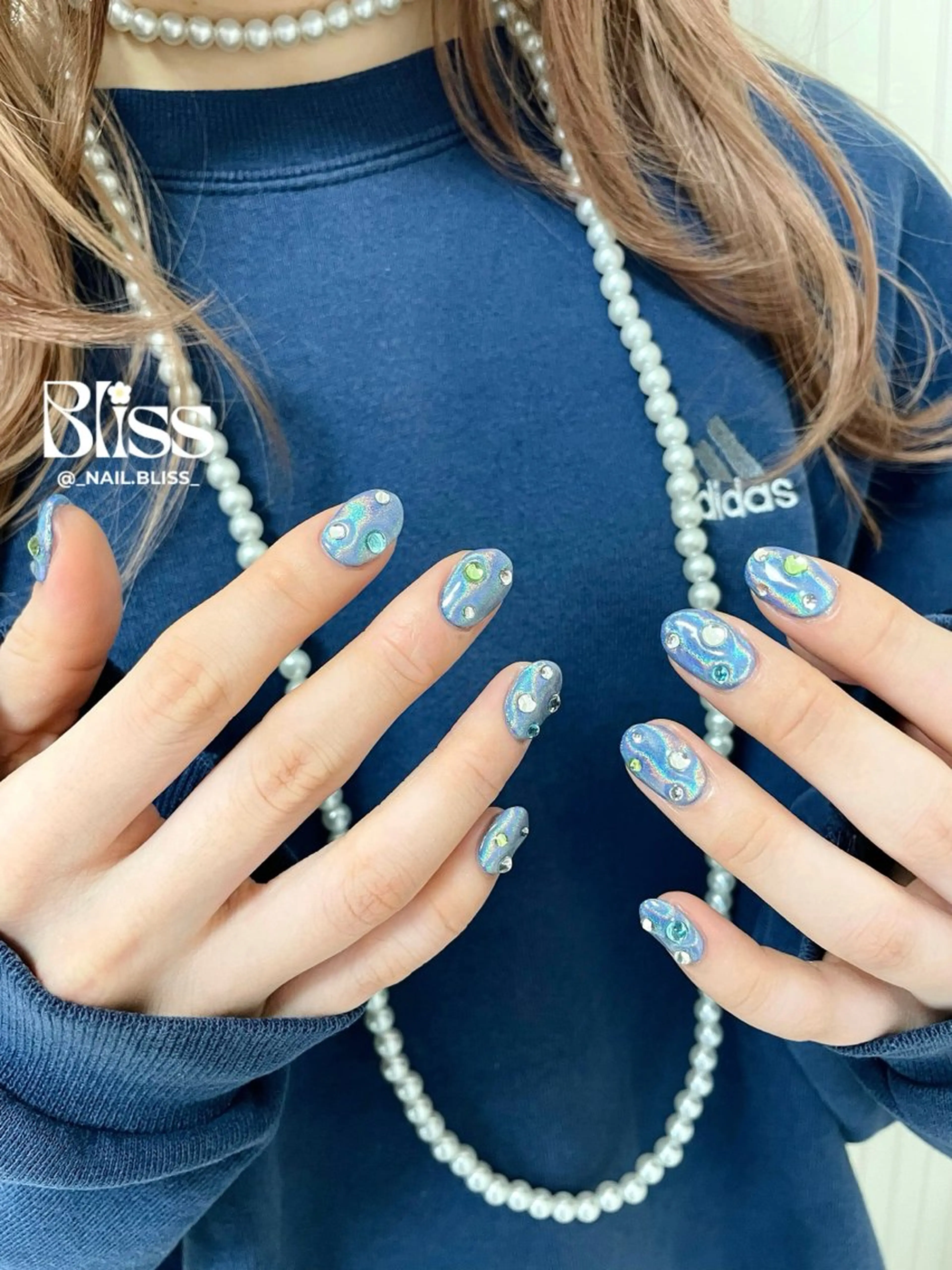 ネイル 持ち込み ハンドネイル NAIL BLISSのネイルデザイン