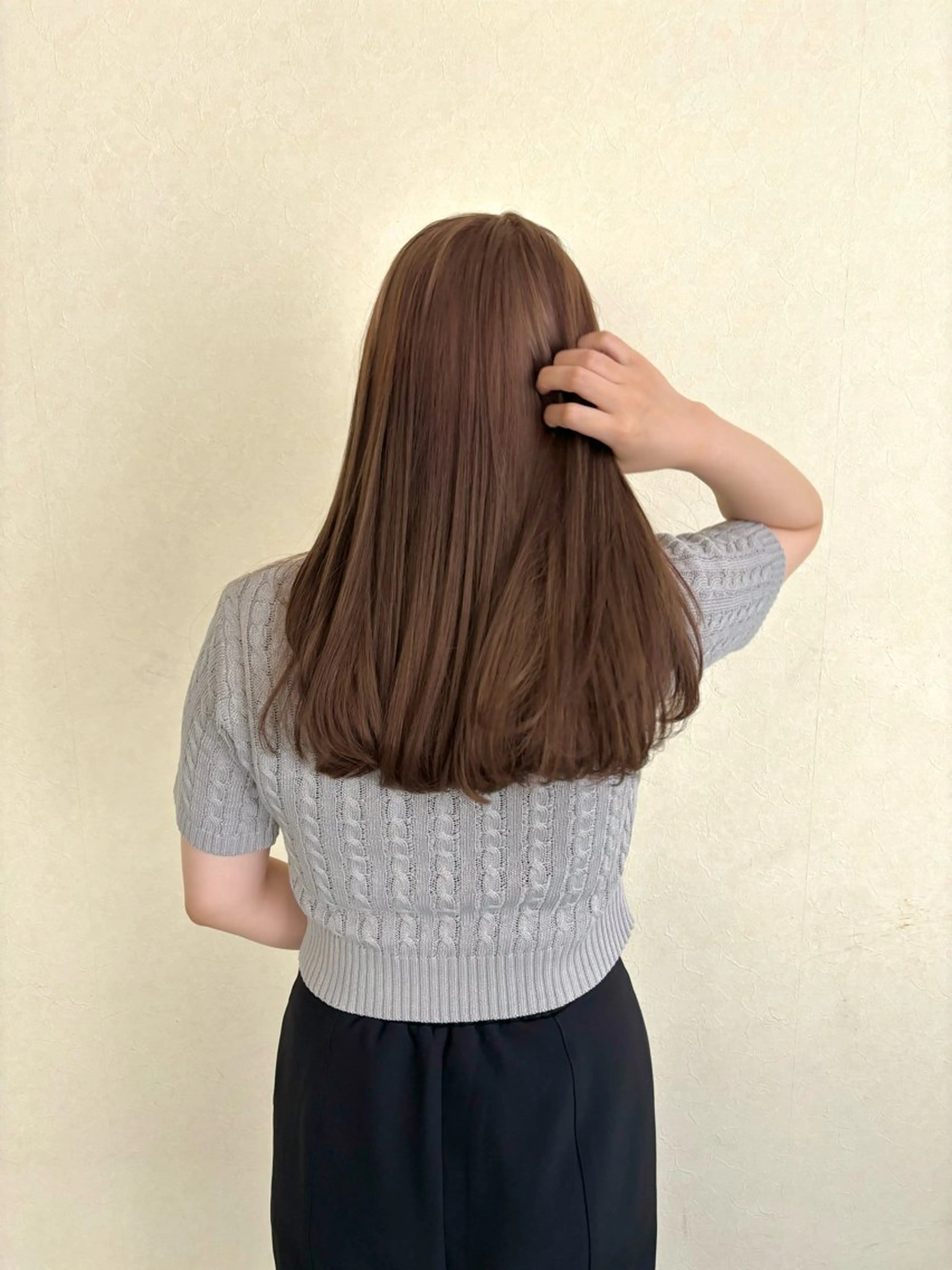 ロング 韓国/透明感 Veluaのヘアスタイル