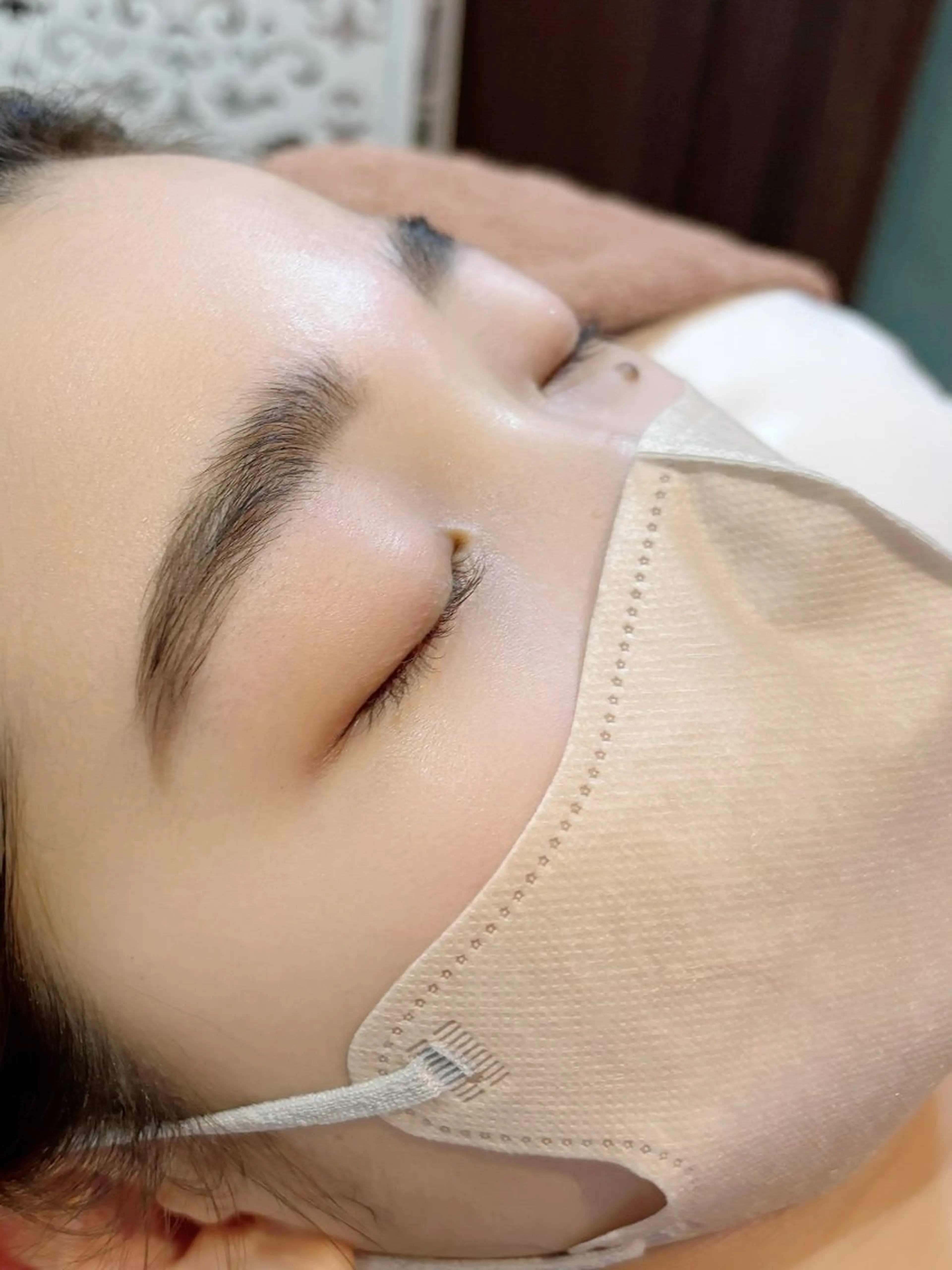 アイブロウ Amour angeのマツエク・マツパデザイン