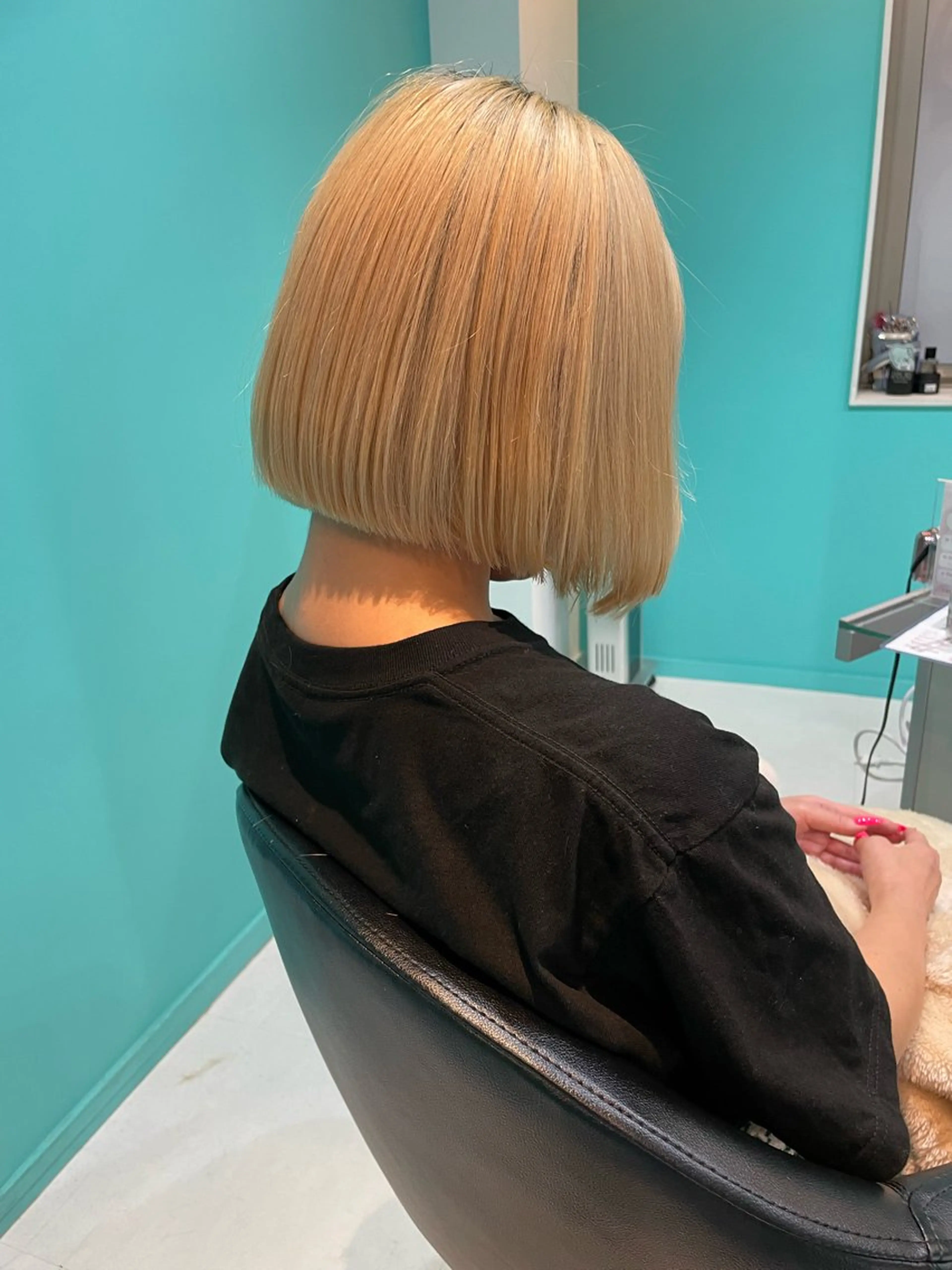 ショート カラー ブリーチ ダブルカラー ボブ カット ヘアカラー 🫧ショート/ボブ 池袋西口・泡渕✂️のヘアスタイル