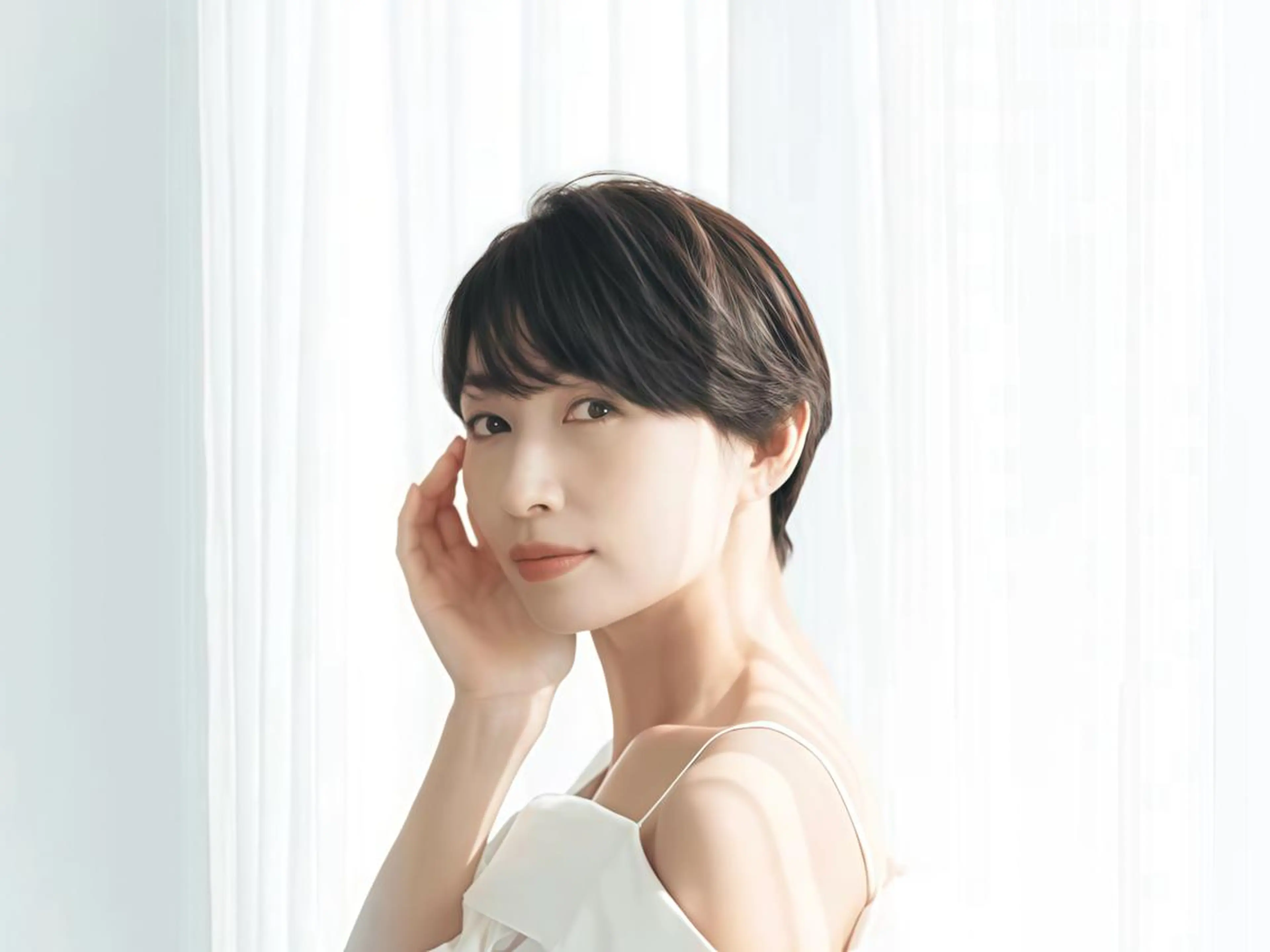 ミディアム ヘアカラー 白髪染め専門店 Recolorなおこのヘアスタイル