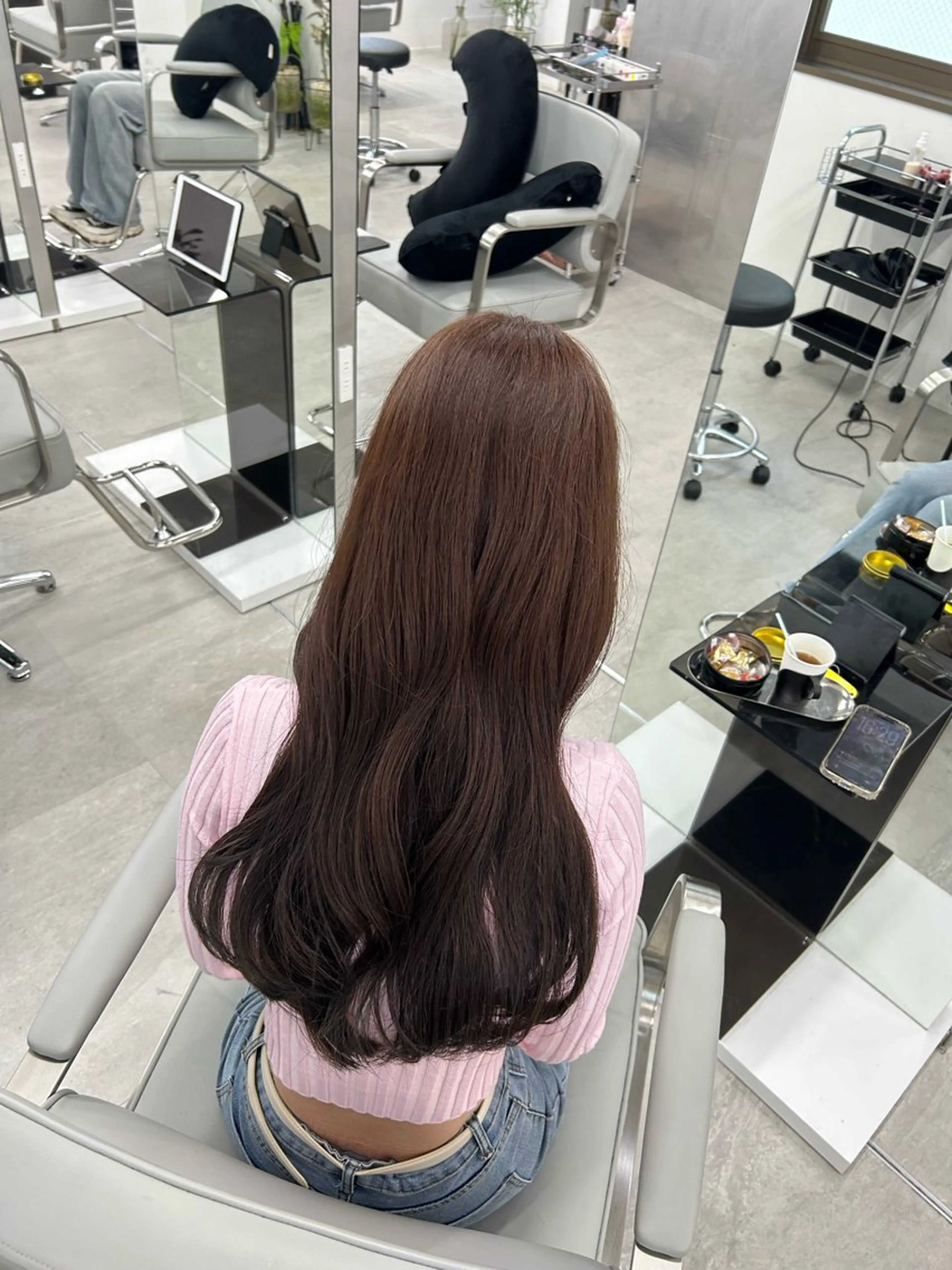 ロング カラー ♡透明感/艶カラー /haruka♡のヘアスタイル